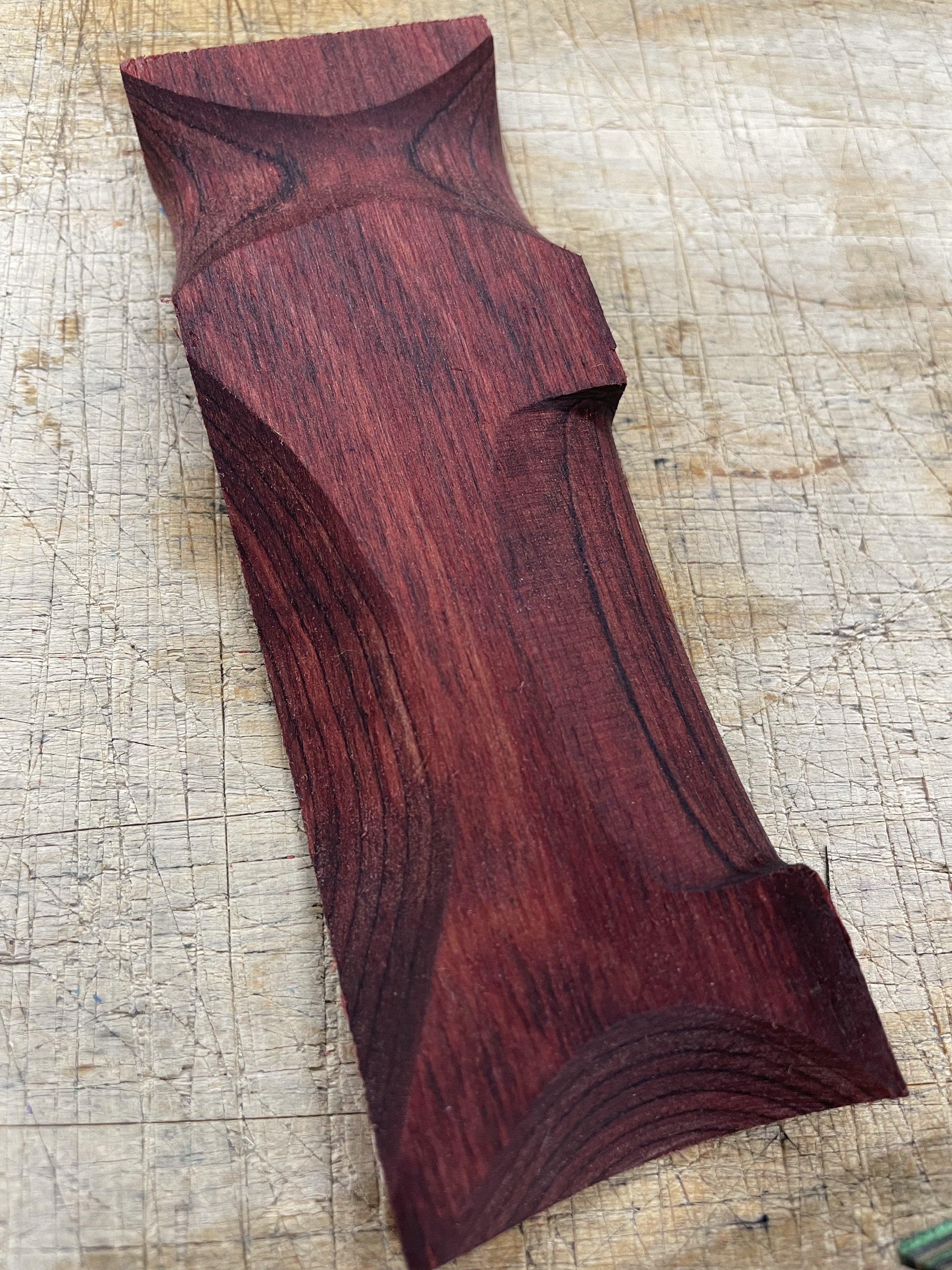 Lawood Plate - Laminated and colored shank blank