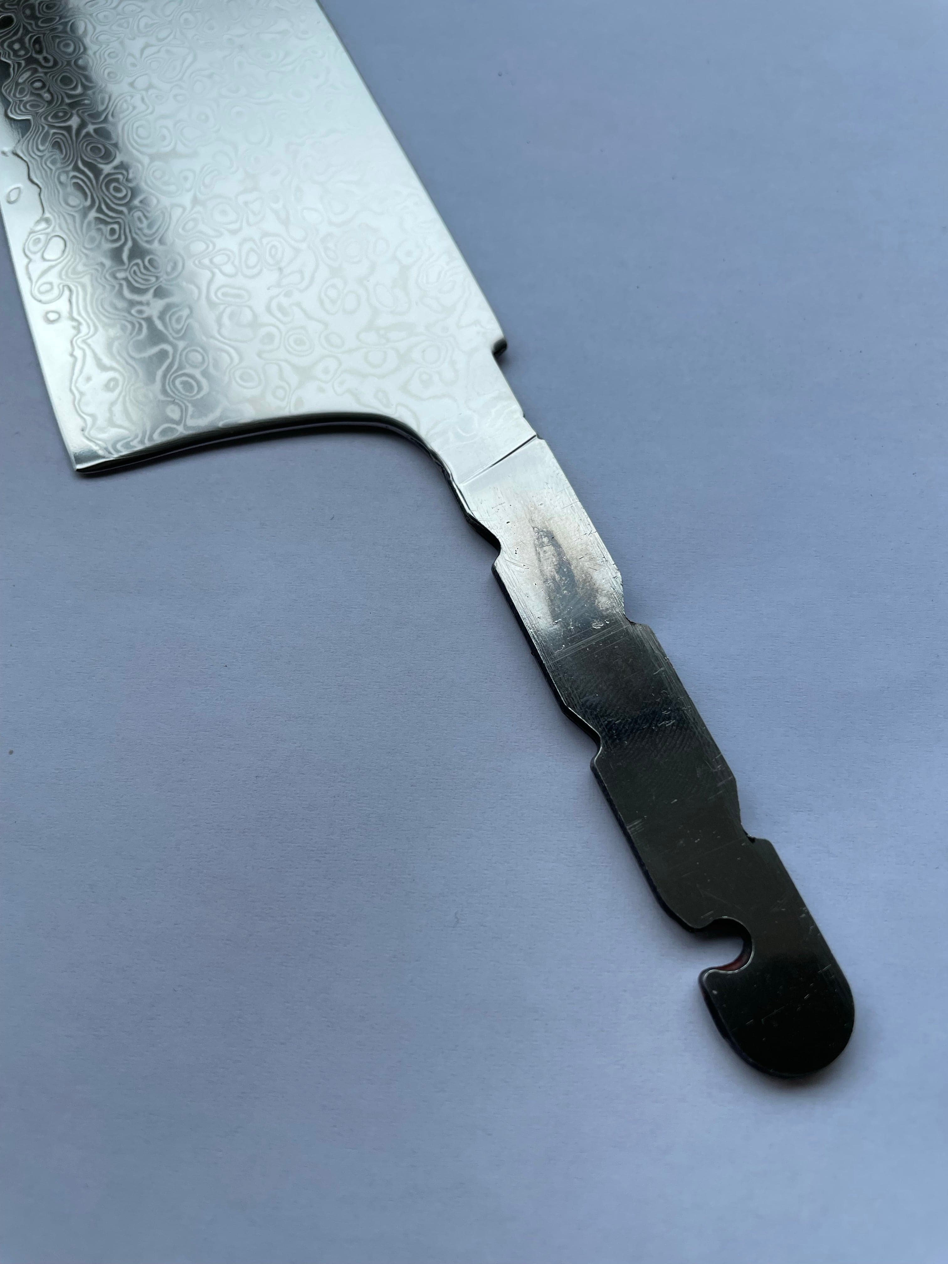 Kiritsuke Kitchen Knife - Stainless Damask Chef's Knife