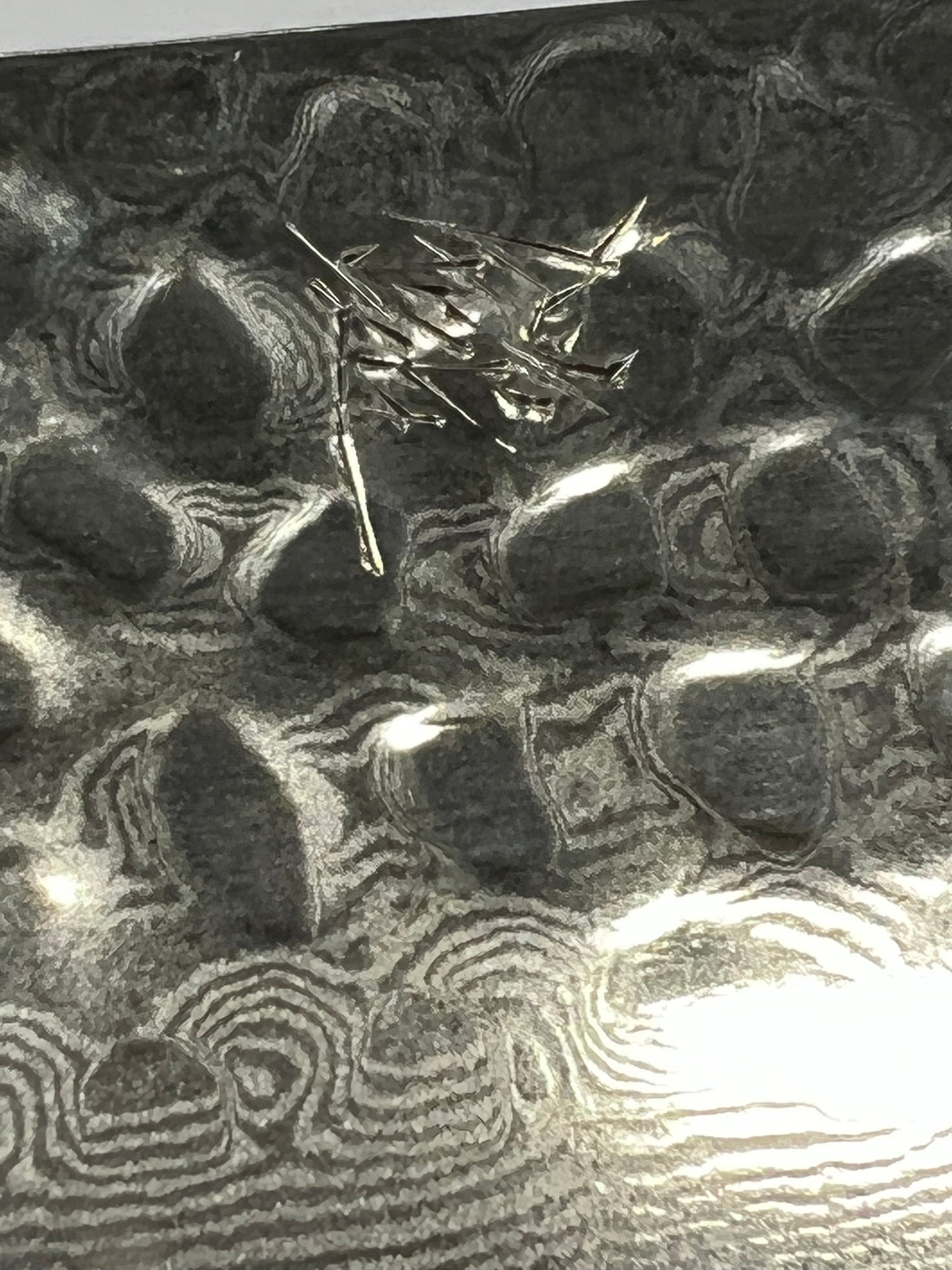 Nakiri 165 VG10 Japanese hand-forged knife blade