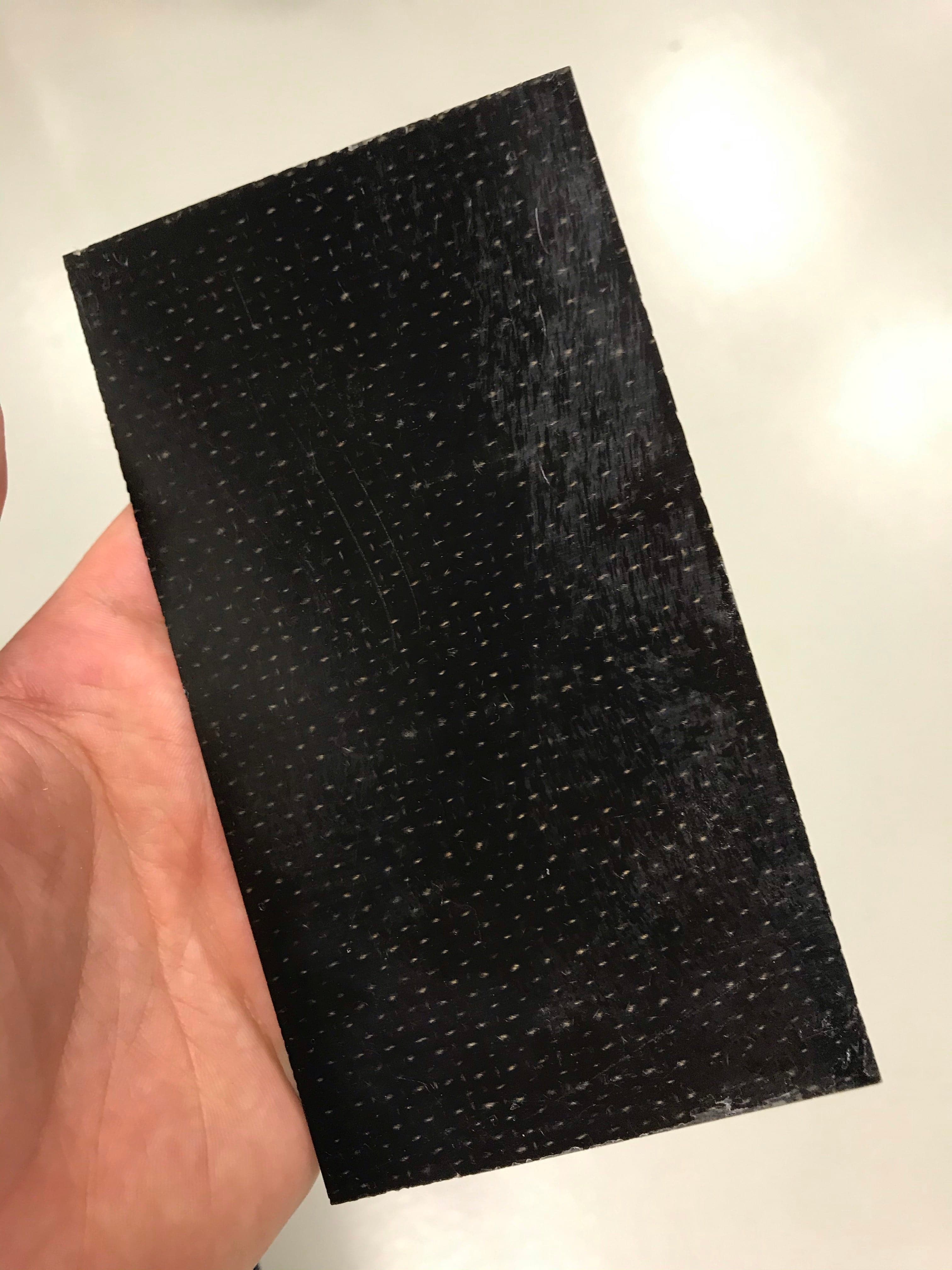 Micarta plate shaft material