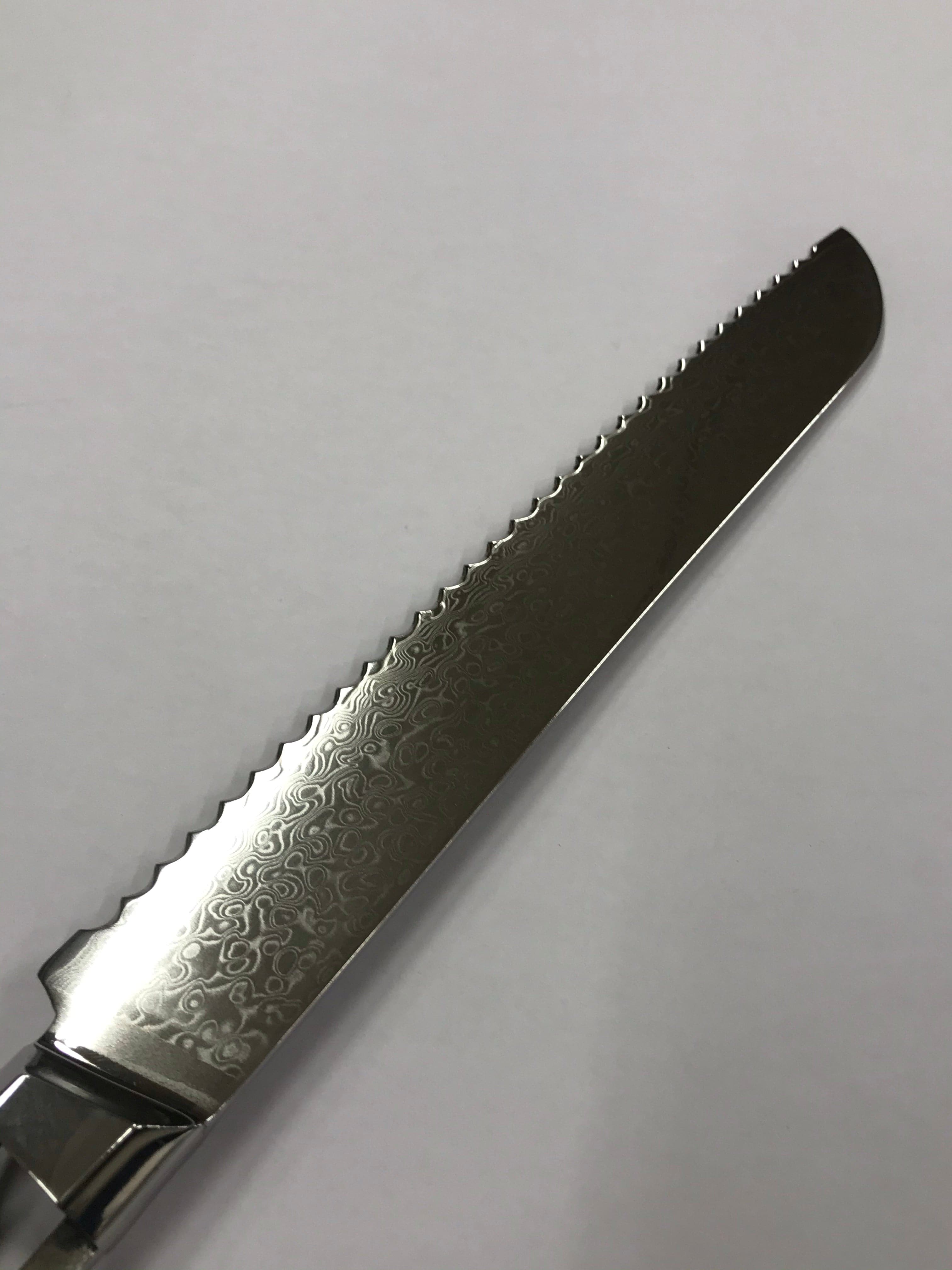 Bread knife blade - VG10 Damask Chef's knife