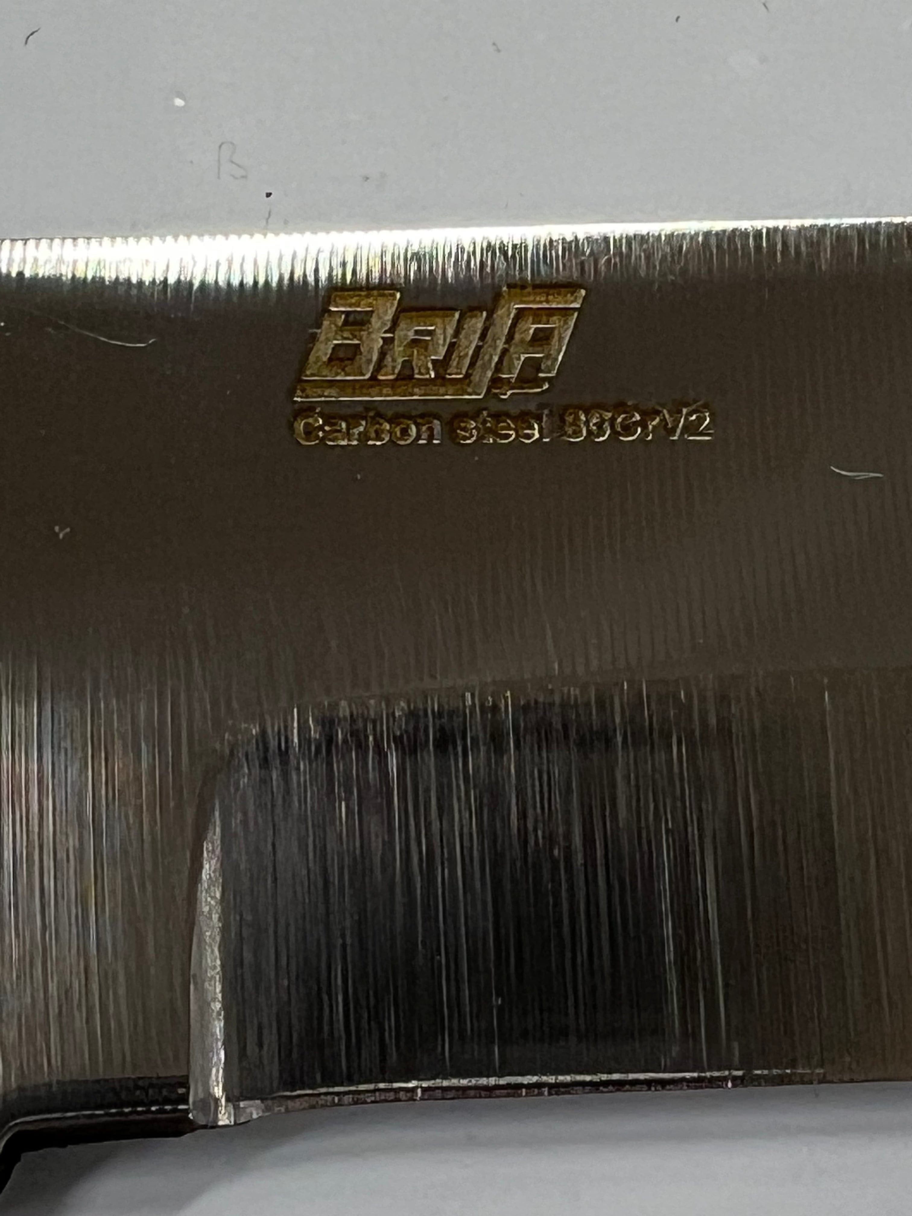 Brisa Trooper 115 Scandi 80Crv2 Carbon steel blade