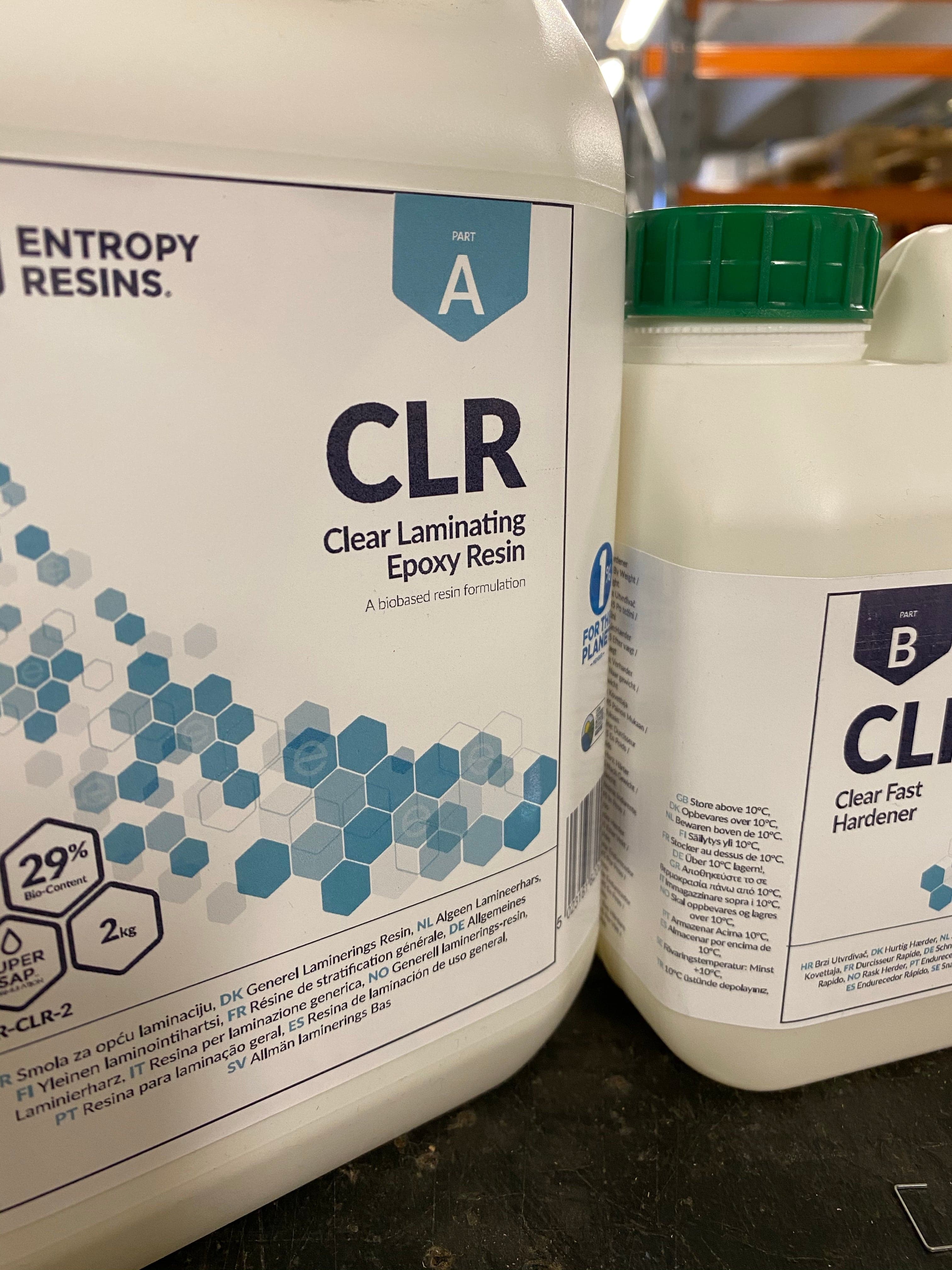 Epoxy for lamination CLR Entropy Epoxy