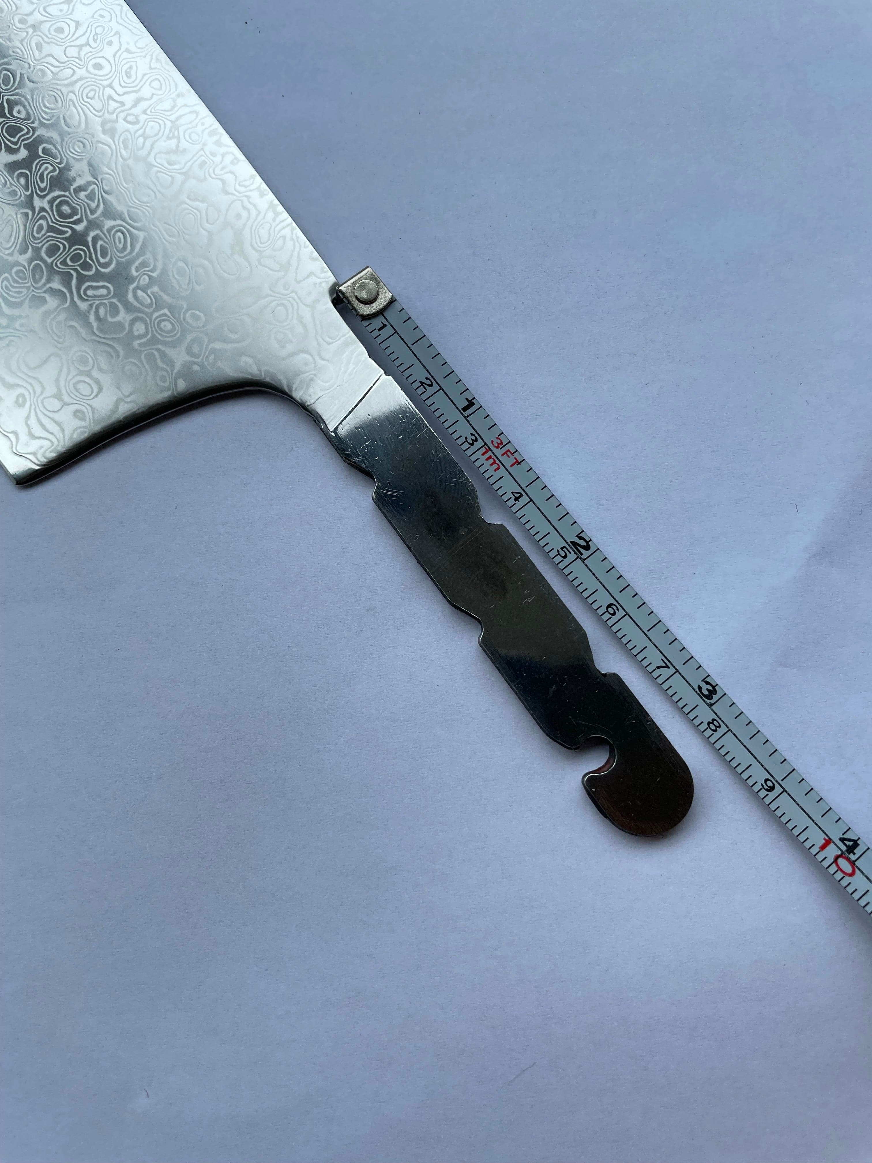 Kiritsuke Kitchen Knife - Stainless Damask Chef's Knife