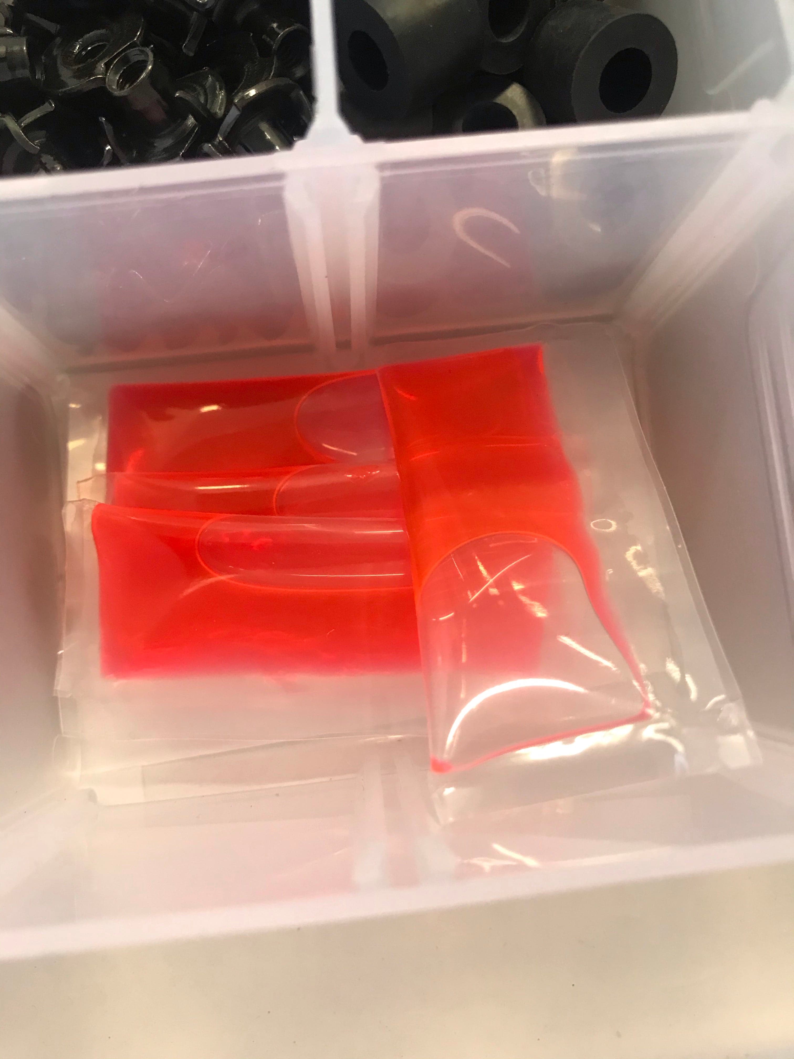 Hardware set for Kydex sheaths