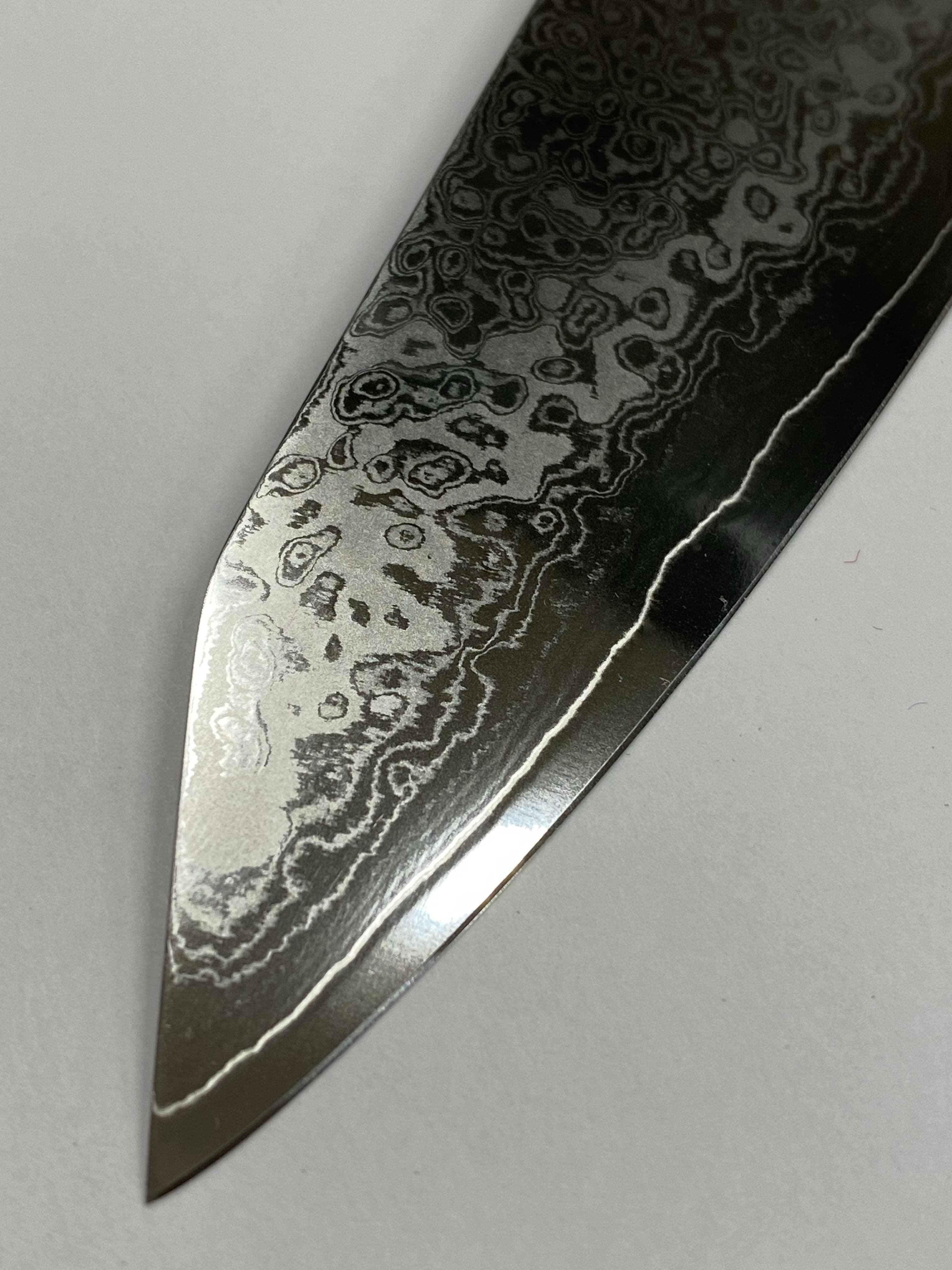 Chef Knife Blade - AUS10 Damask Chef Knife 8"