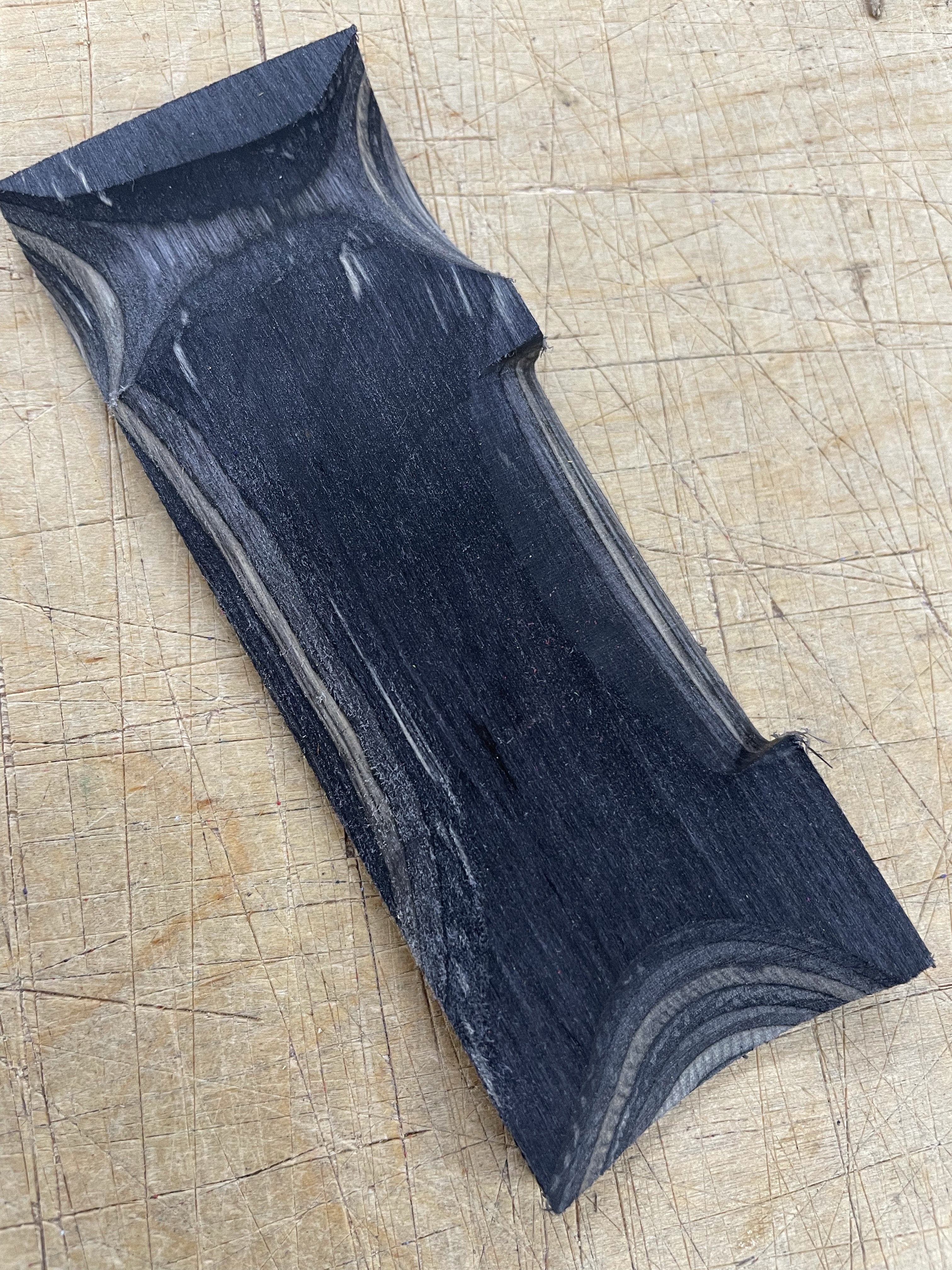 Lawood Plate - Laminated and colored shank blank