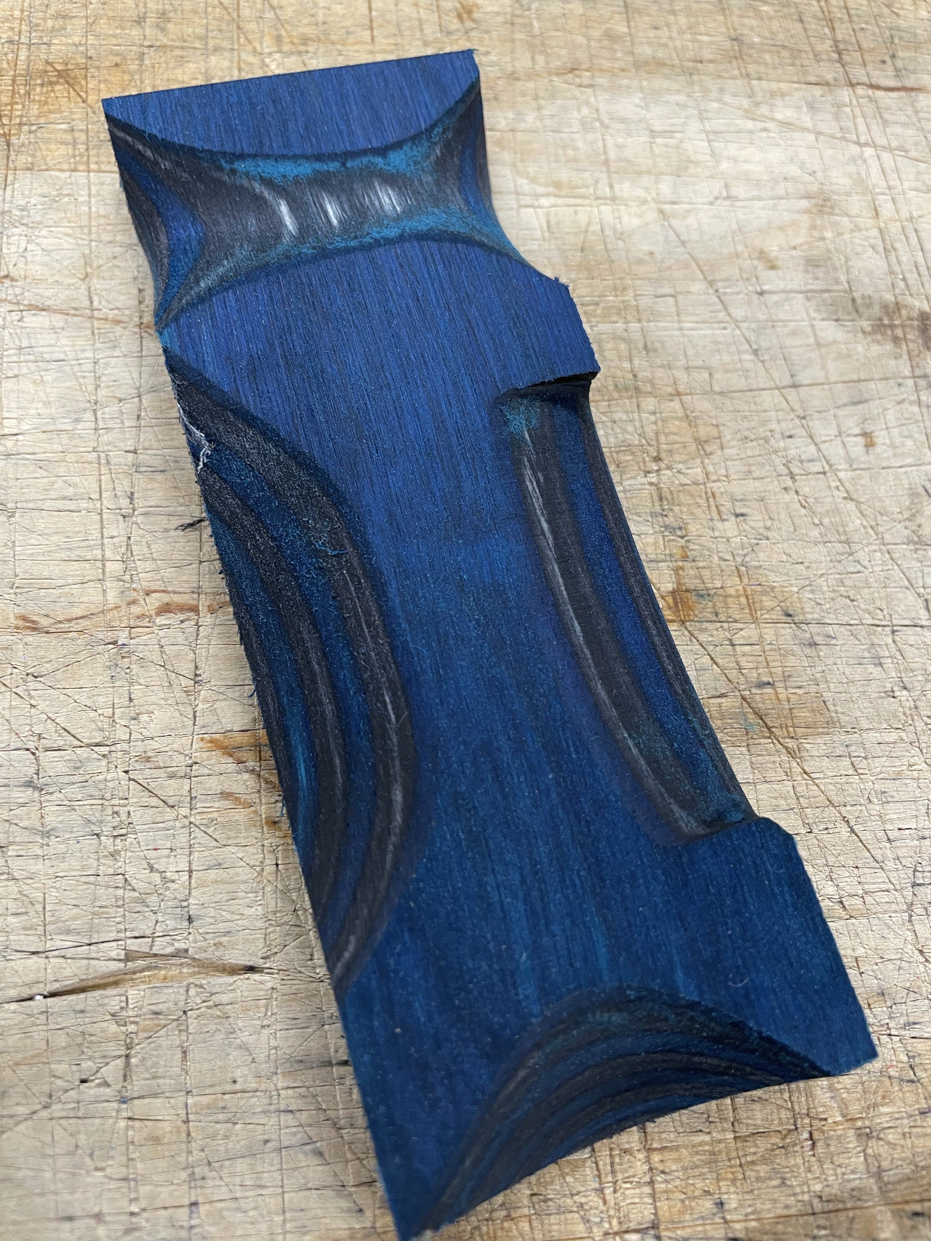 Lawood Plate - Laminated and colored shank blank