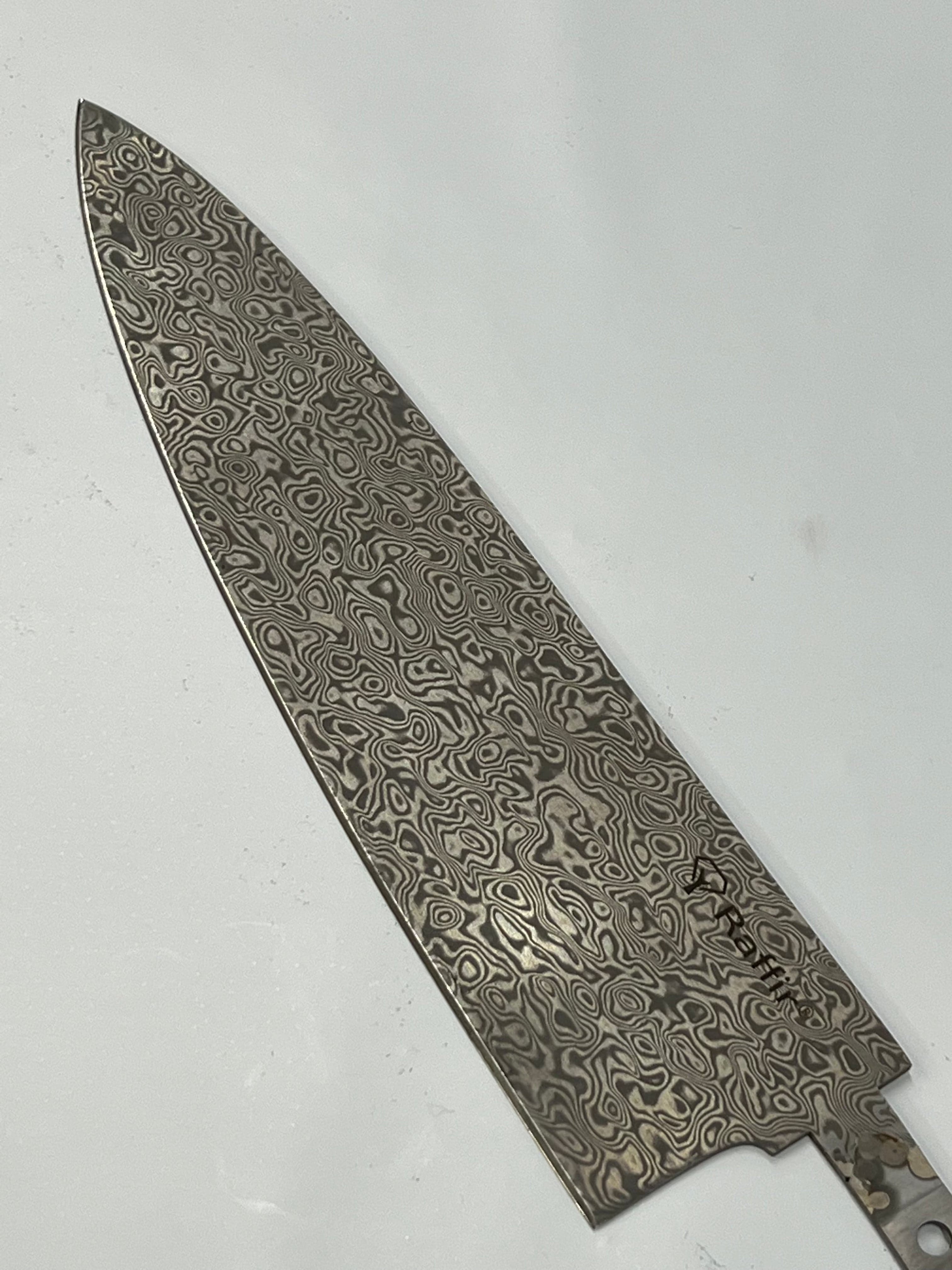 Damask Scandinavian Kitchen Knife