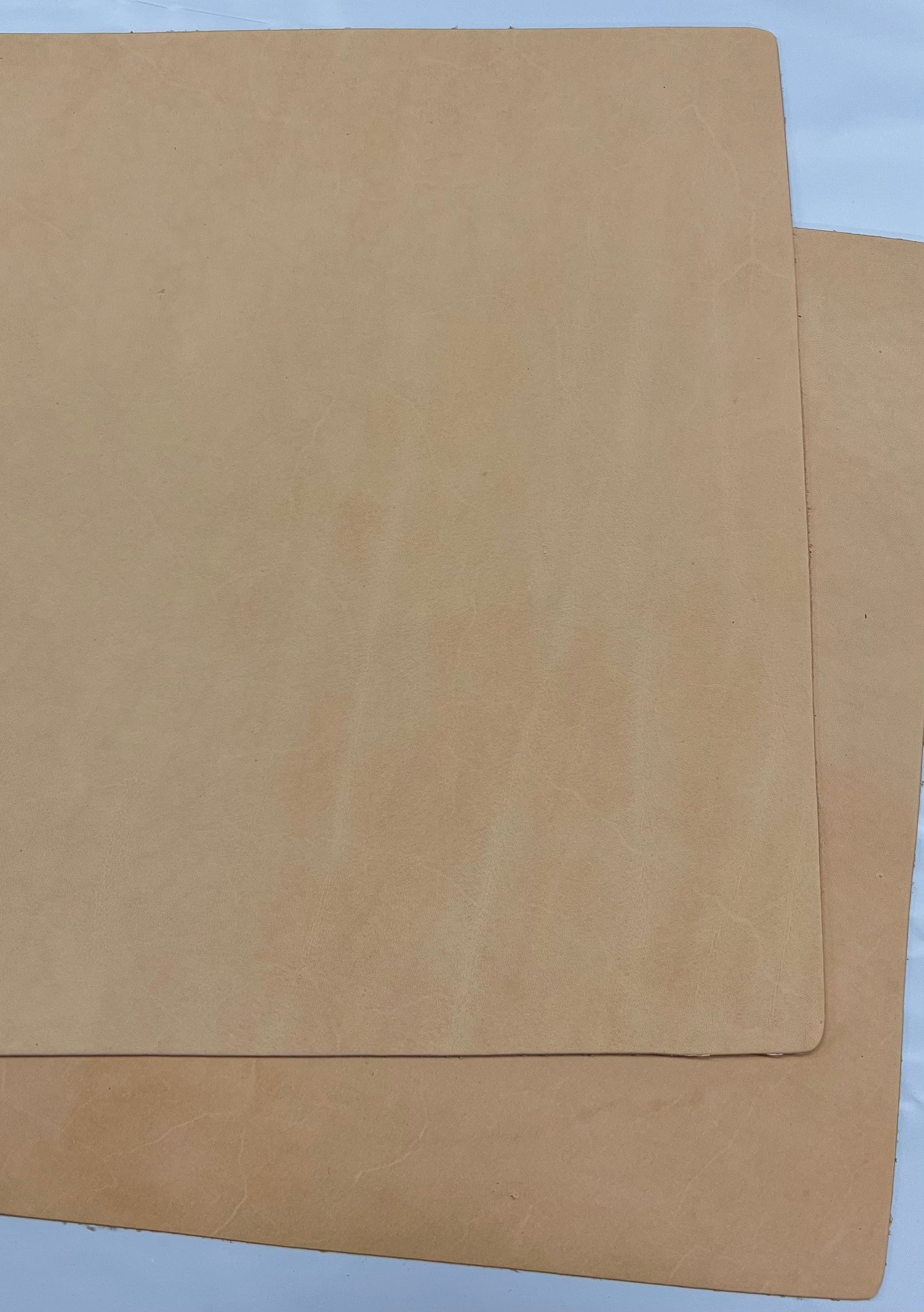 Sheath leather: Natural undyed leather 31x31cm