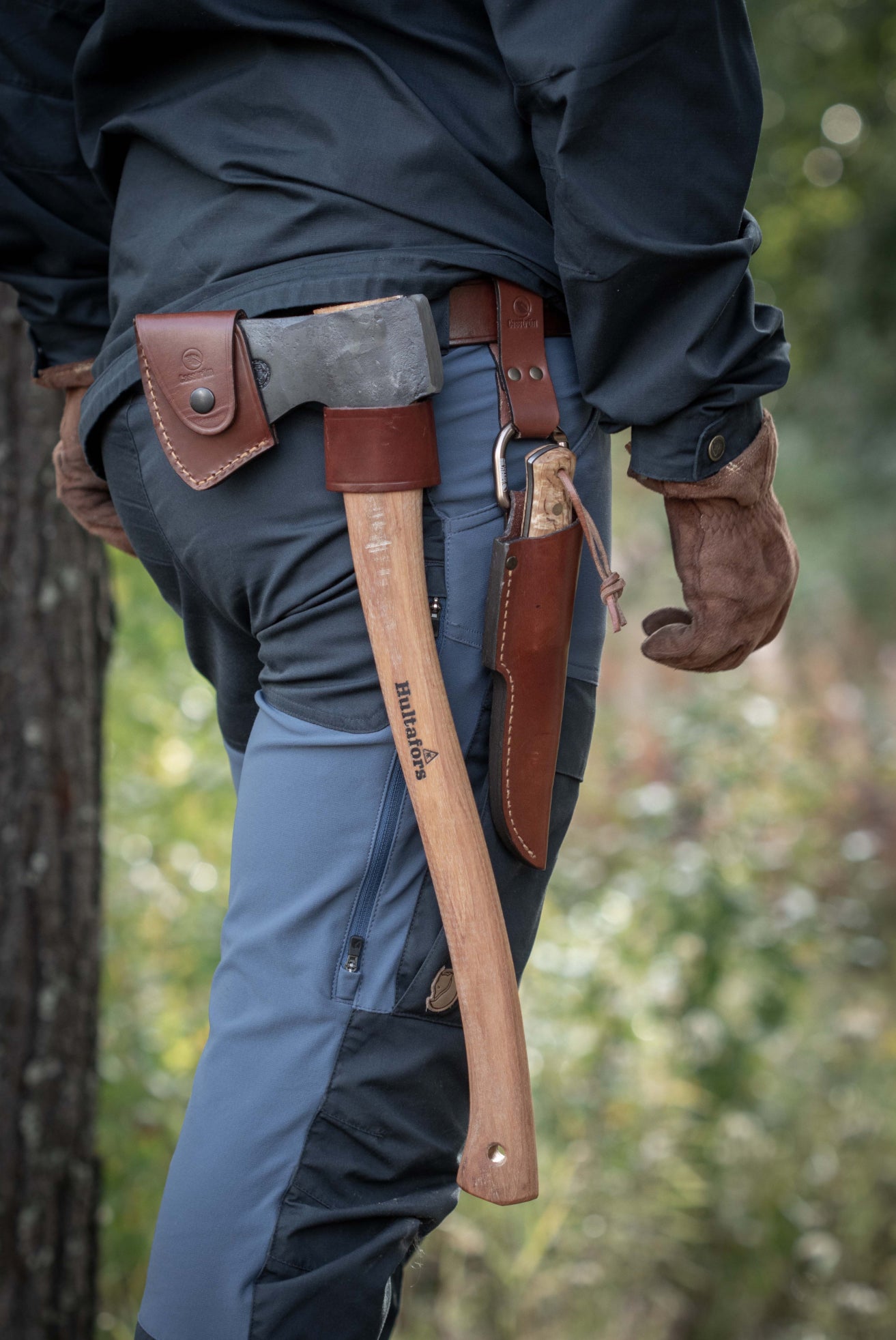 Casström Axe holder for belt
