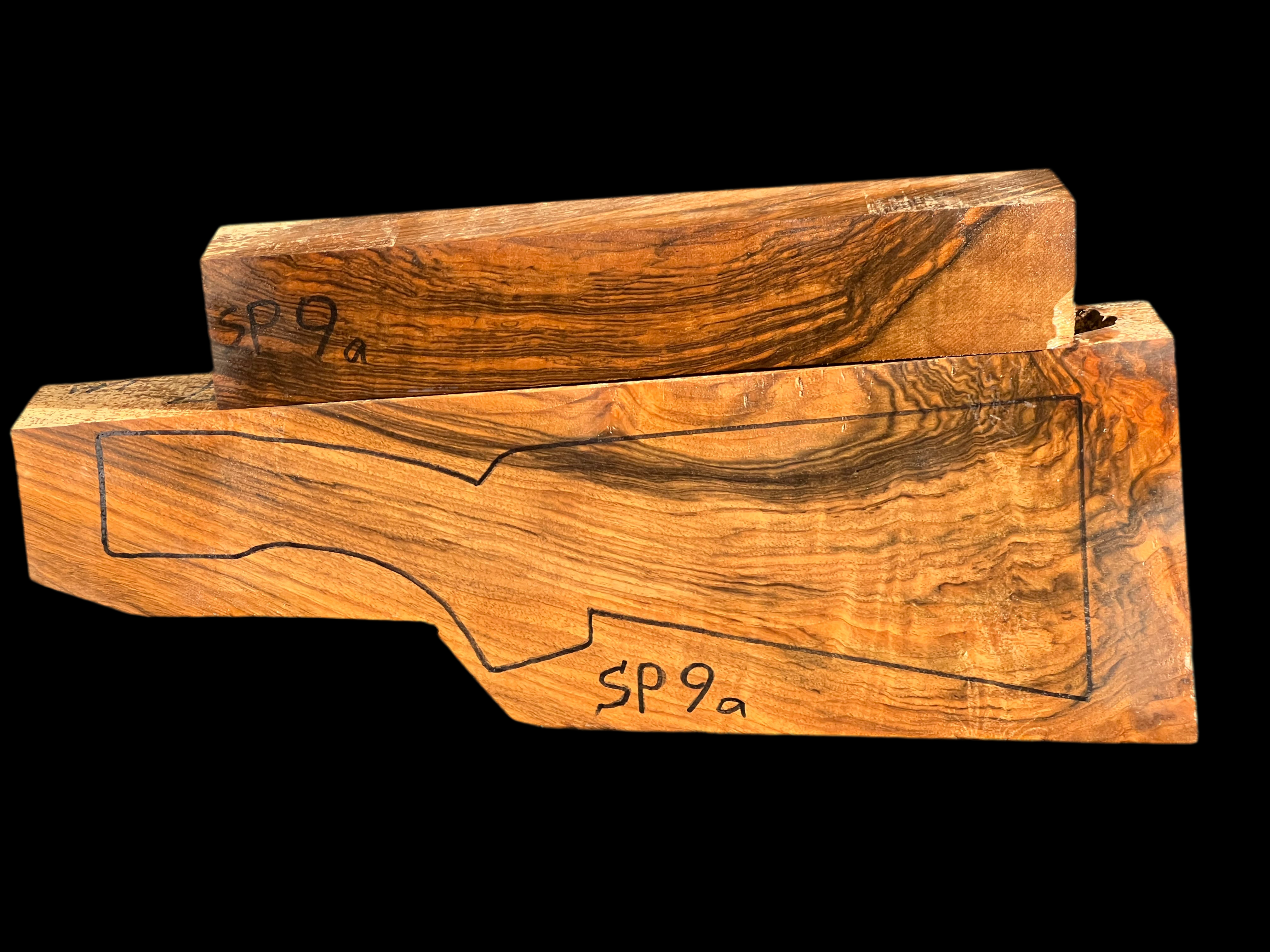 Shotgun Stock Blank Turkish Walnut Grade 3 SP9