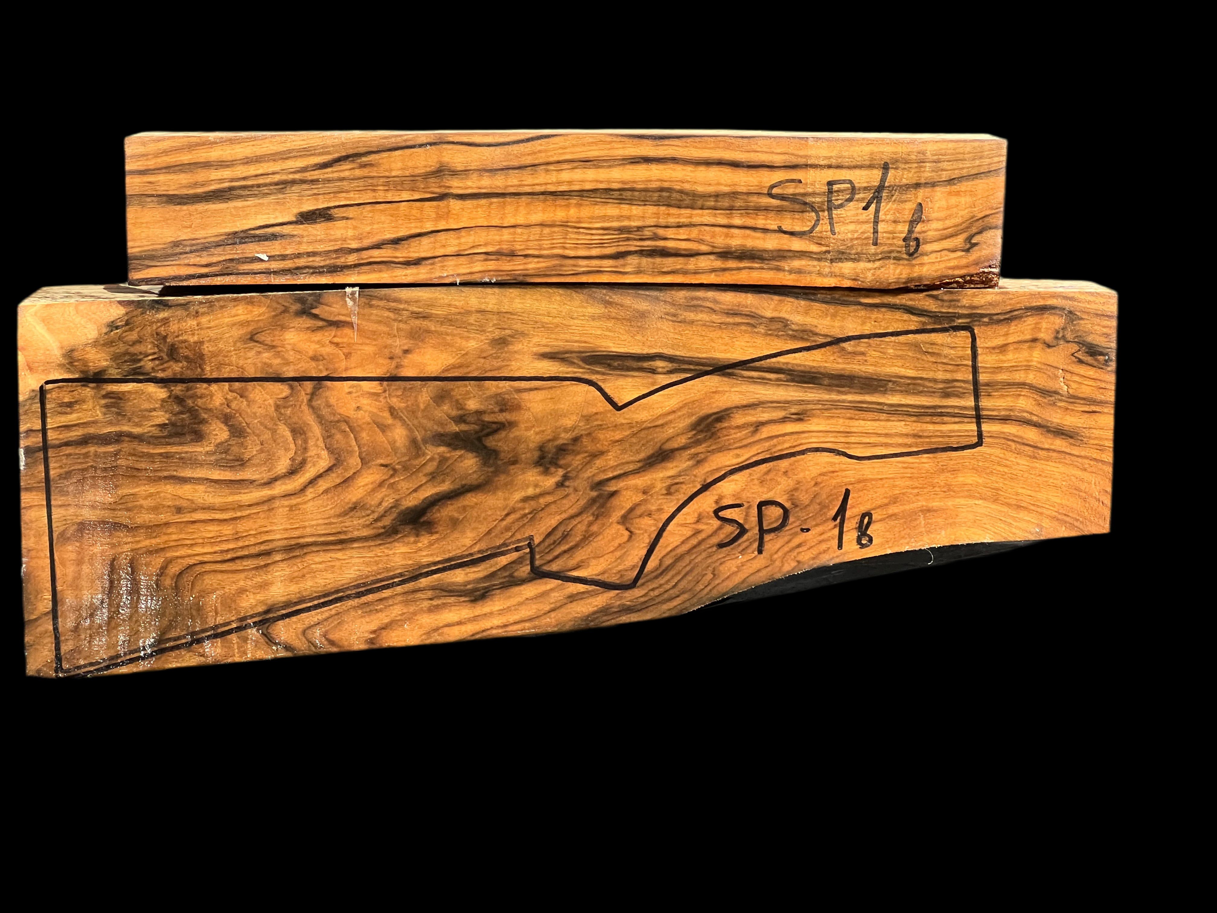 Shotgun Stock Blank Turkish Walnut Grade 3 SP1