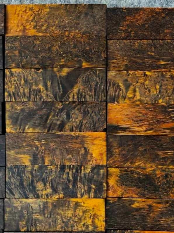 Masurian Birch Karelian Honey Brown (Stabilized)