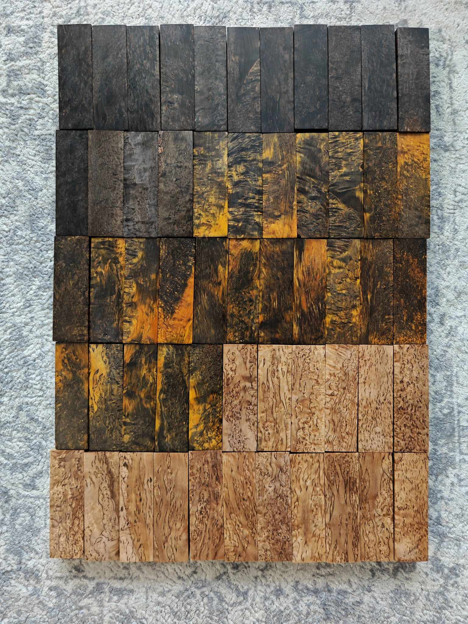Masurian Birch Karelian Honey Brown (Stabilized)