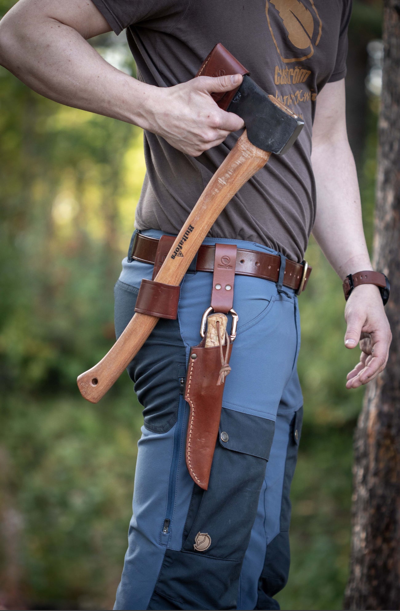 Casström Axe holder for belt