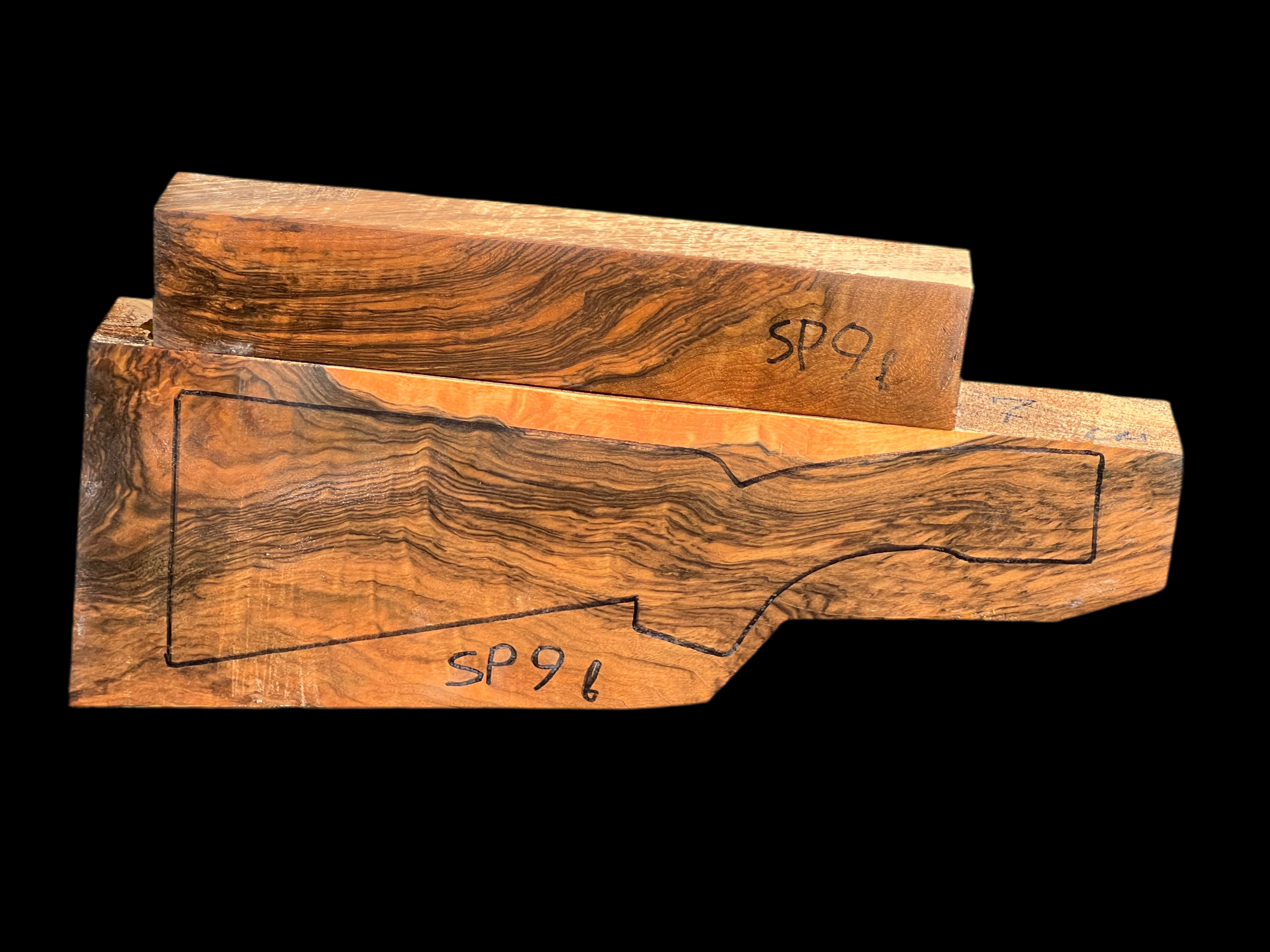 Shotgun Stock Blank Turkish Walnut Grade 3 SP9
