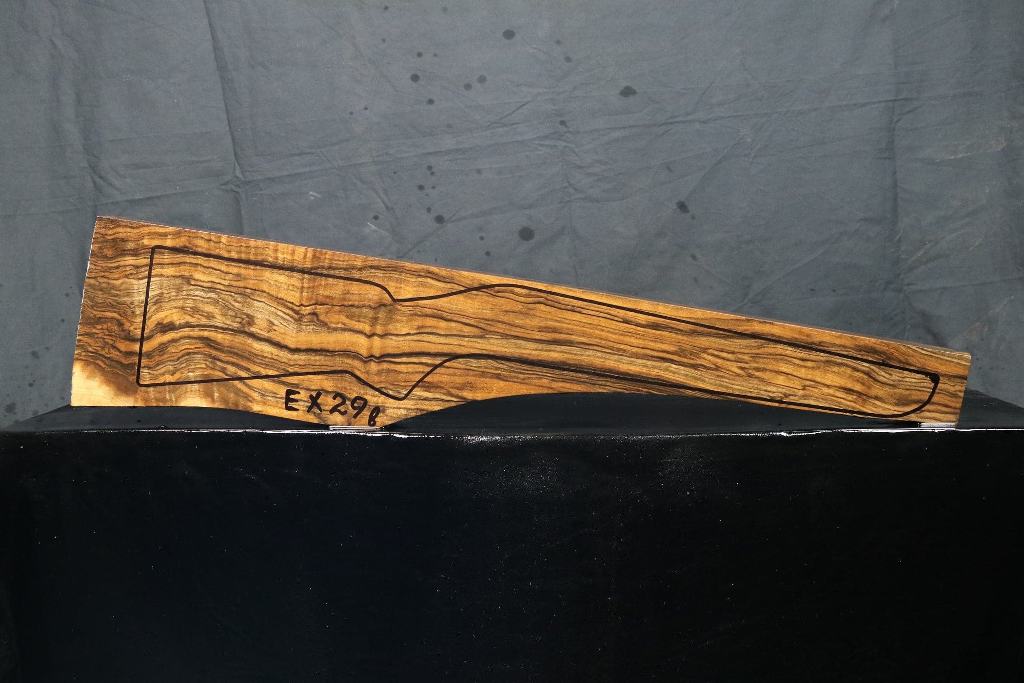 Rifle Stock Blank Turkish Walnut Grade Exhibition EX29