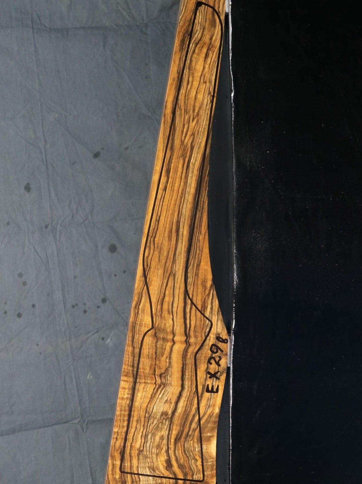 Rifle Stock Blank Turkish Walnut Grade Exhibition EX29