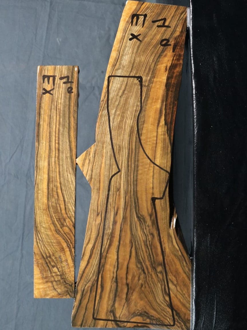 Shotgun Stock Blank Turkish Walnut Grade Exhibition EX4
