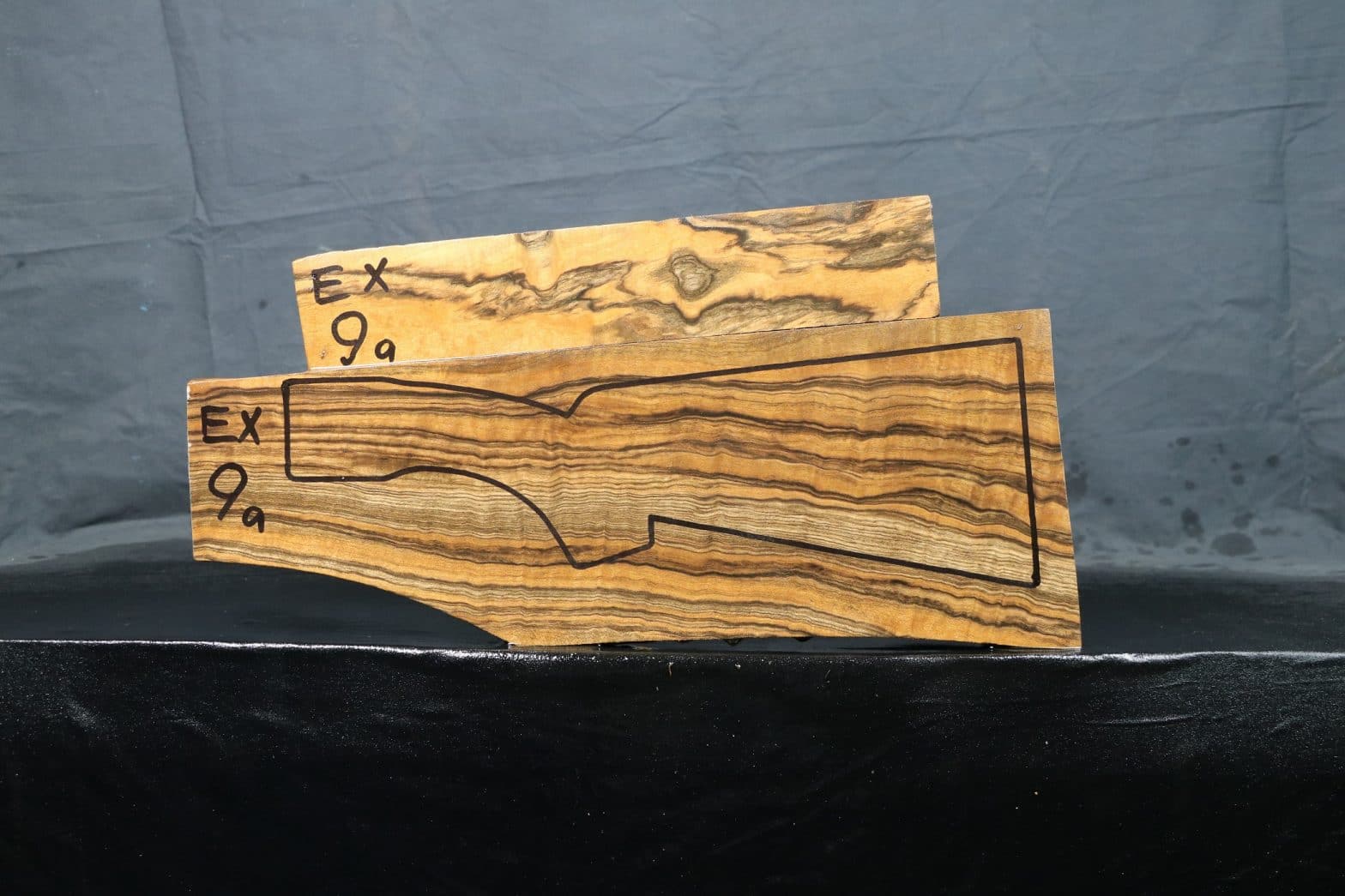 Shotgun Stock Blank Turkish Walnut Grade Exhibition EX9