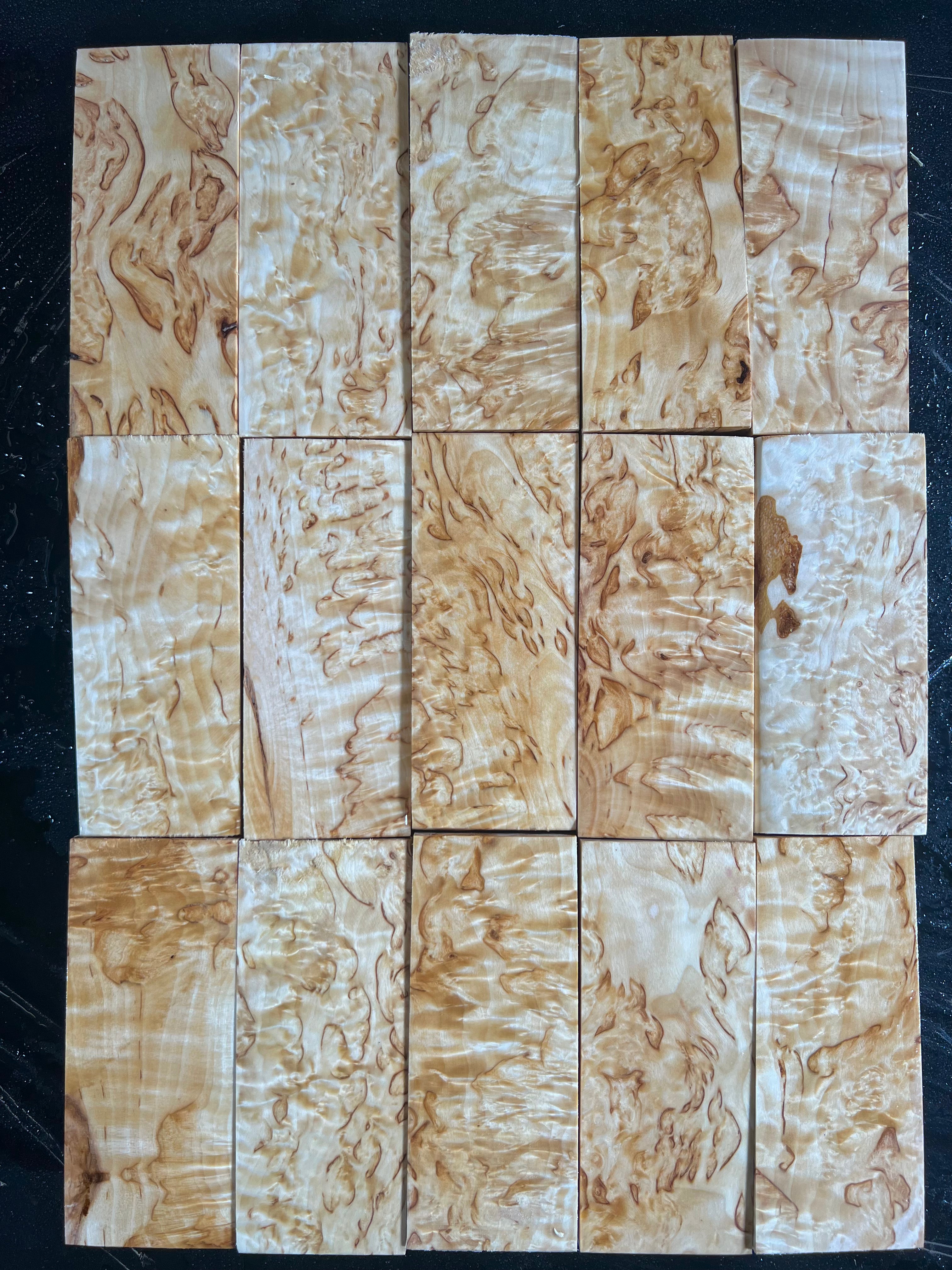 Natural Valbjørk Masurbjørk Extra large approx. 40x50x120mm