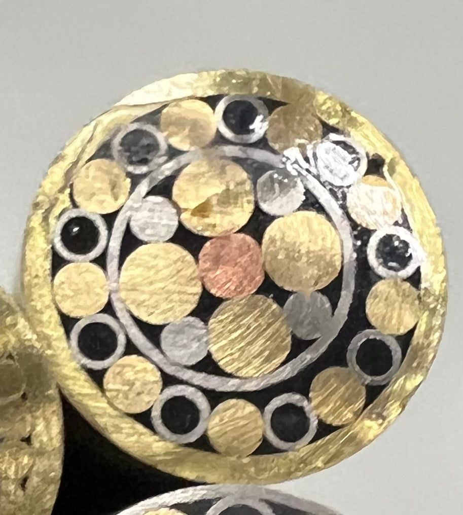Mosaic pin 9.5mm Shaft decoration