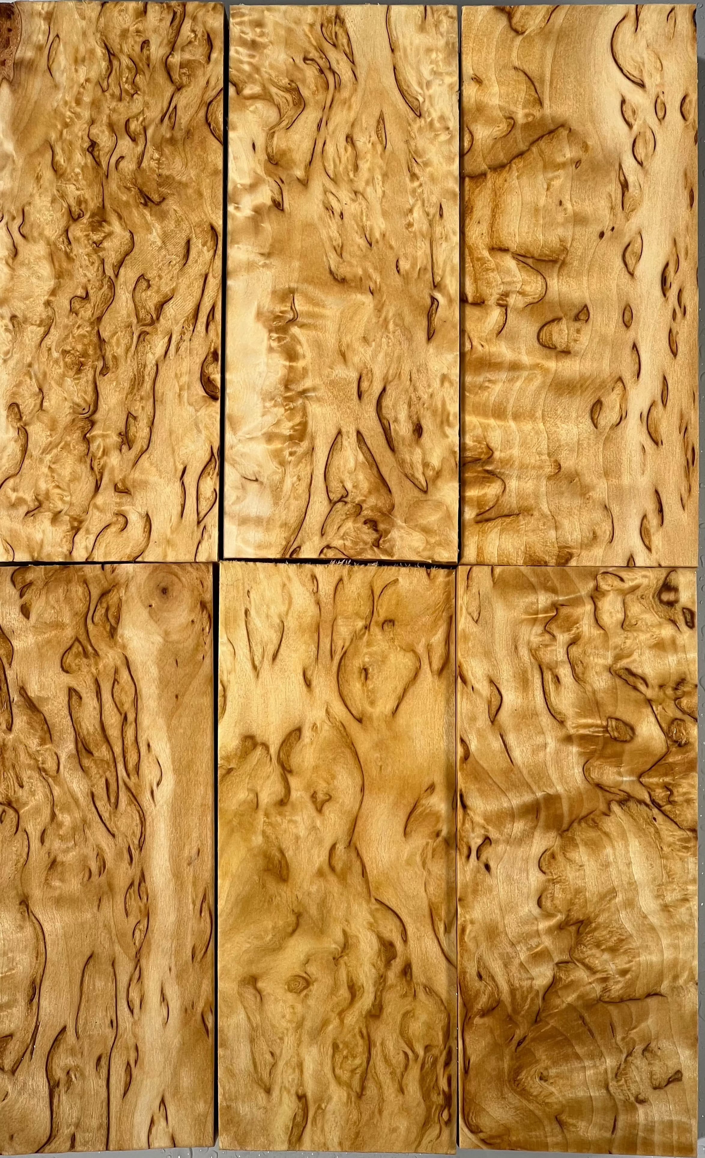 Natural Valbjørk Masurbjørk Large approx. 30x50x120mm