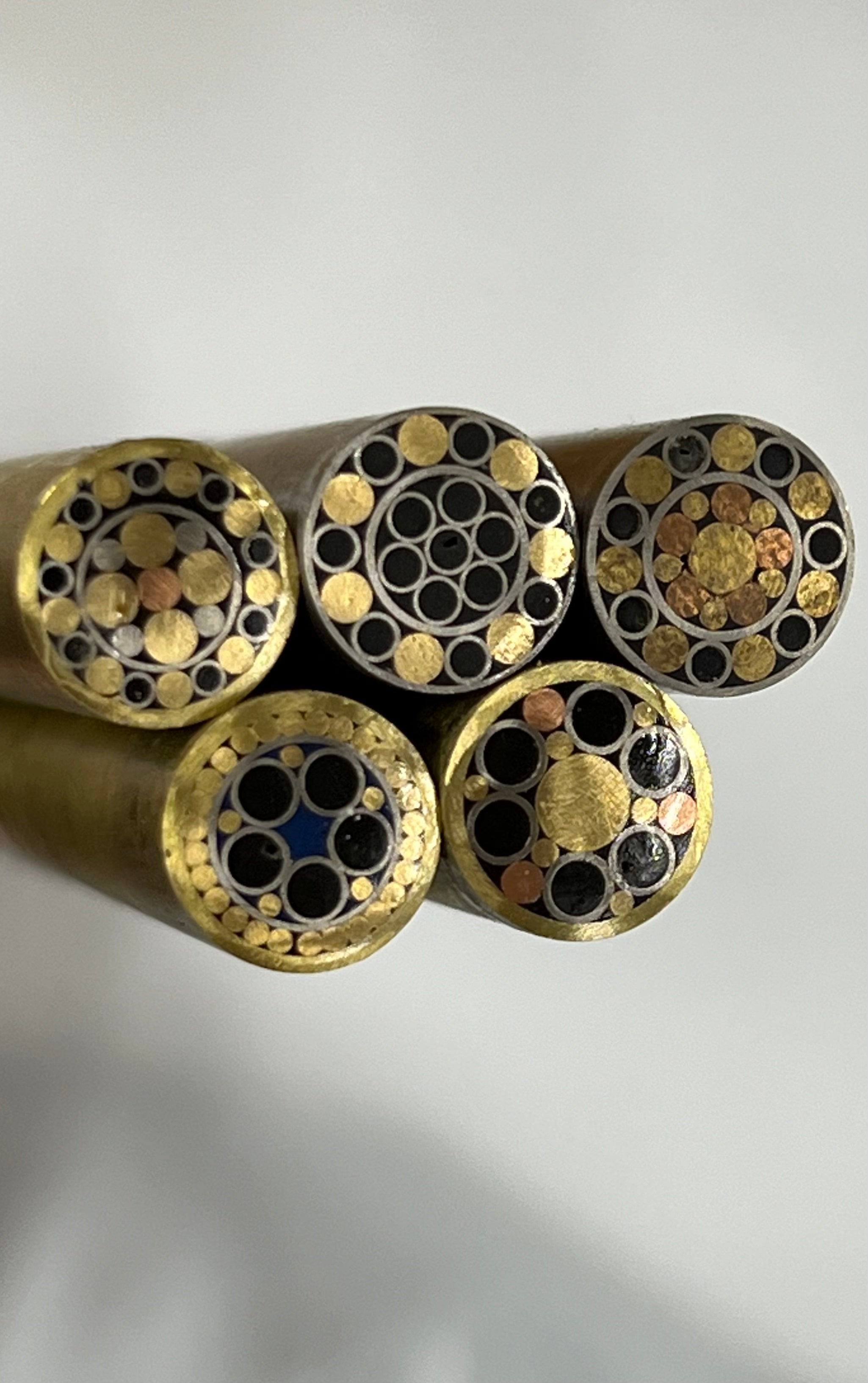 Mosaic pin 9.5mm Shaft decoration