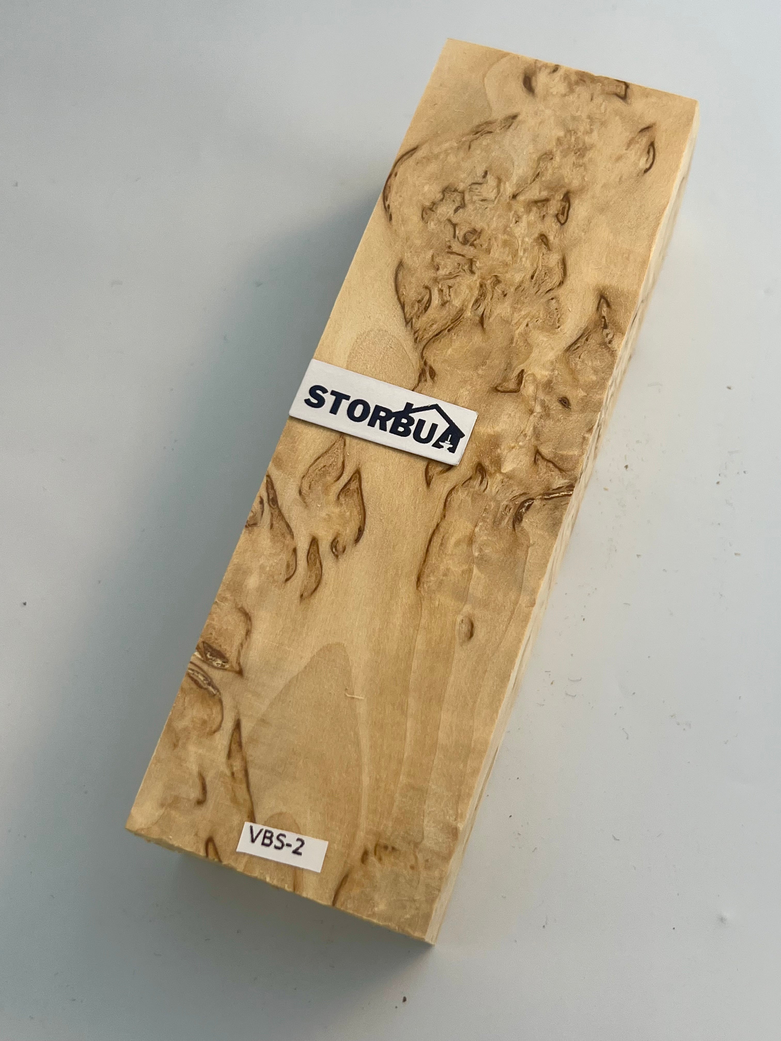 Valbjørk masur birch 31x40x122mm no: VBS-2