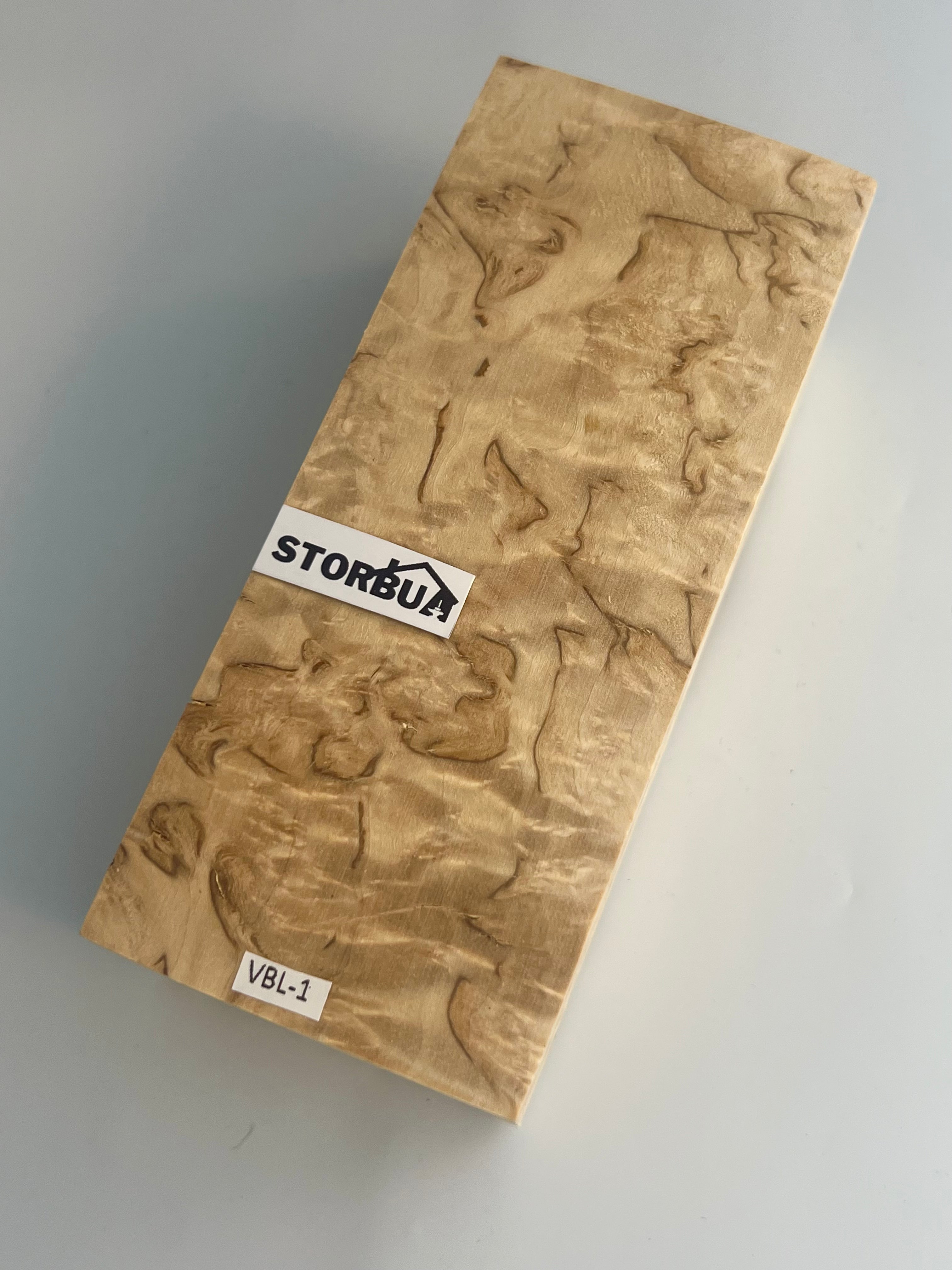 Valbjørk Masur birch 41x51x120mm no: VBL-1
