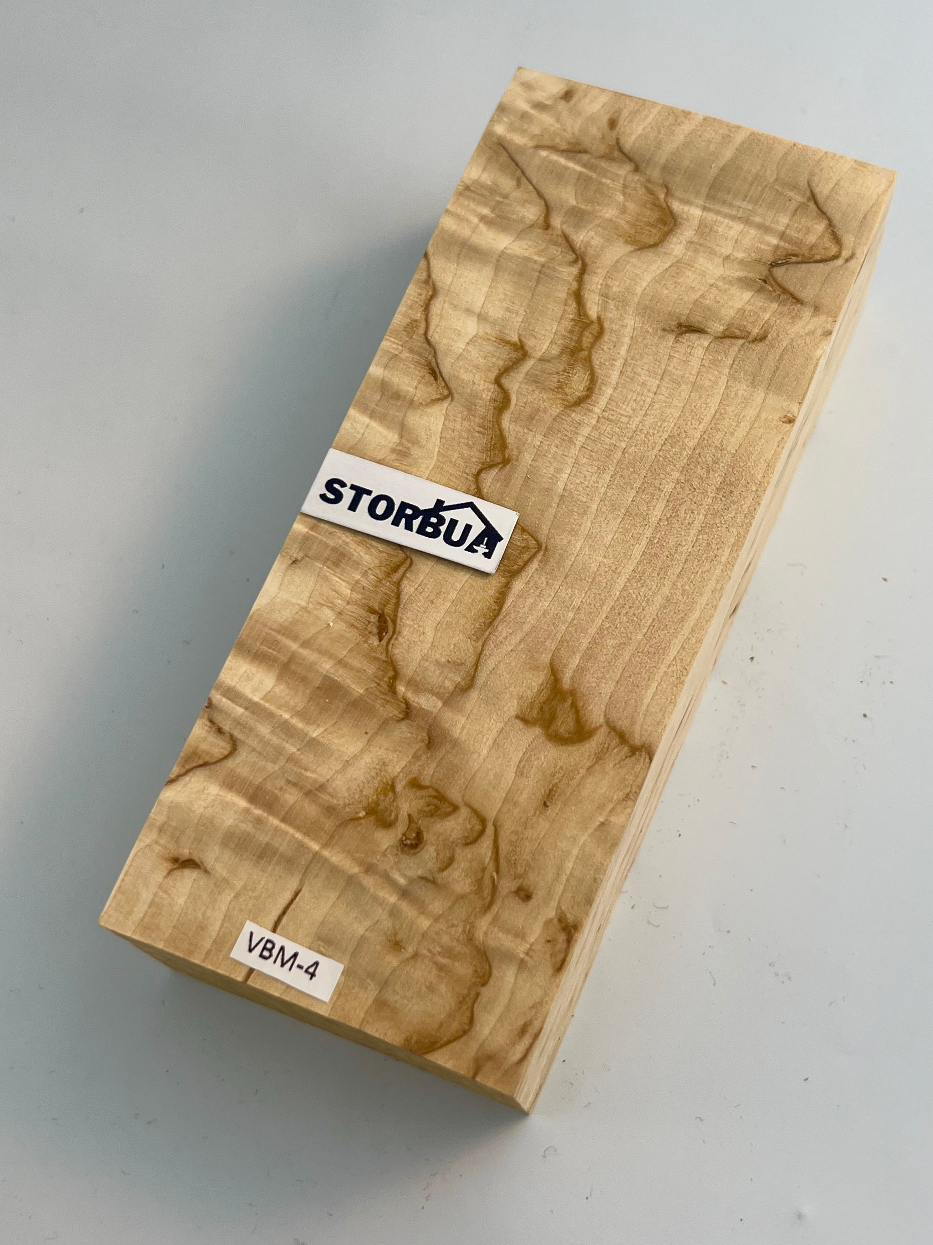Valbjørk masur birch 30x49x119mm no: VBM-4
