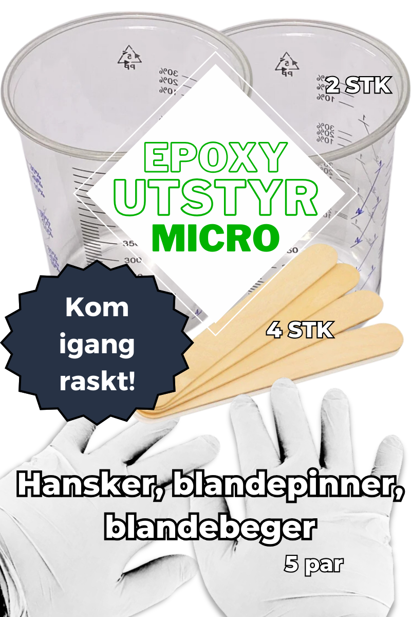 Epoxy Equipment Pack - Get Started Quickly - Pack: “Epoxy Equipment Micro”