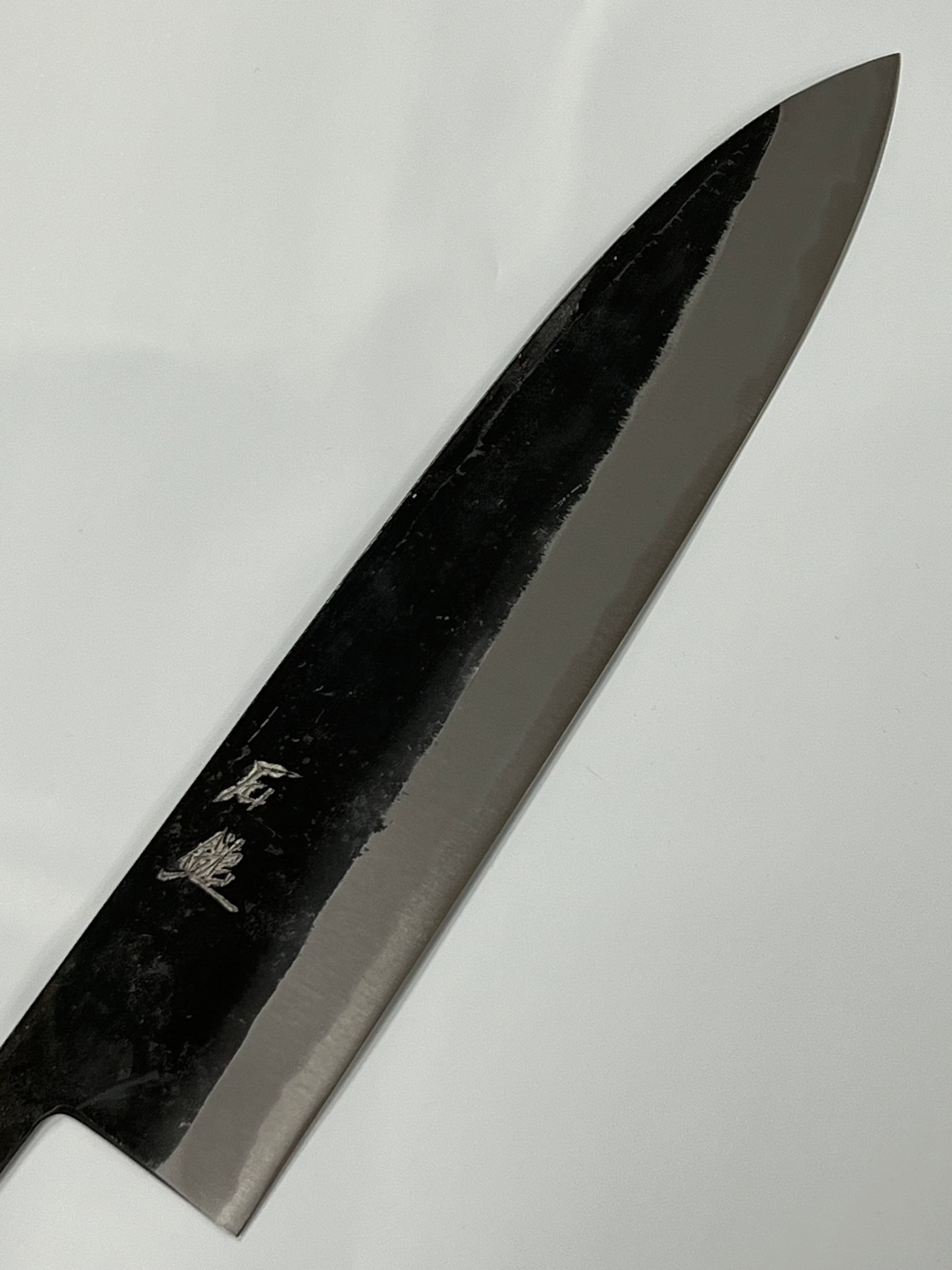 Kurouchi Gyuto 240 Blue 2 Japanese hand-forged knife blade