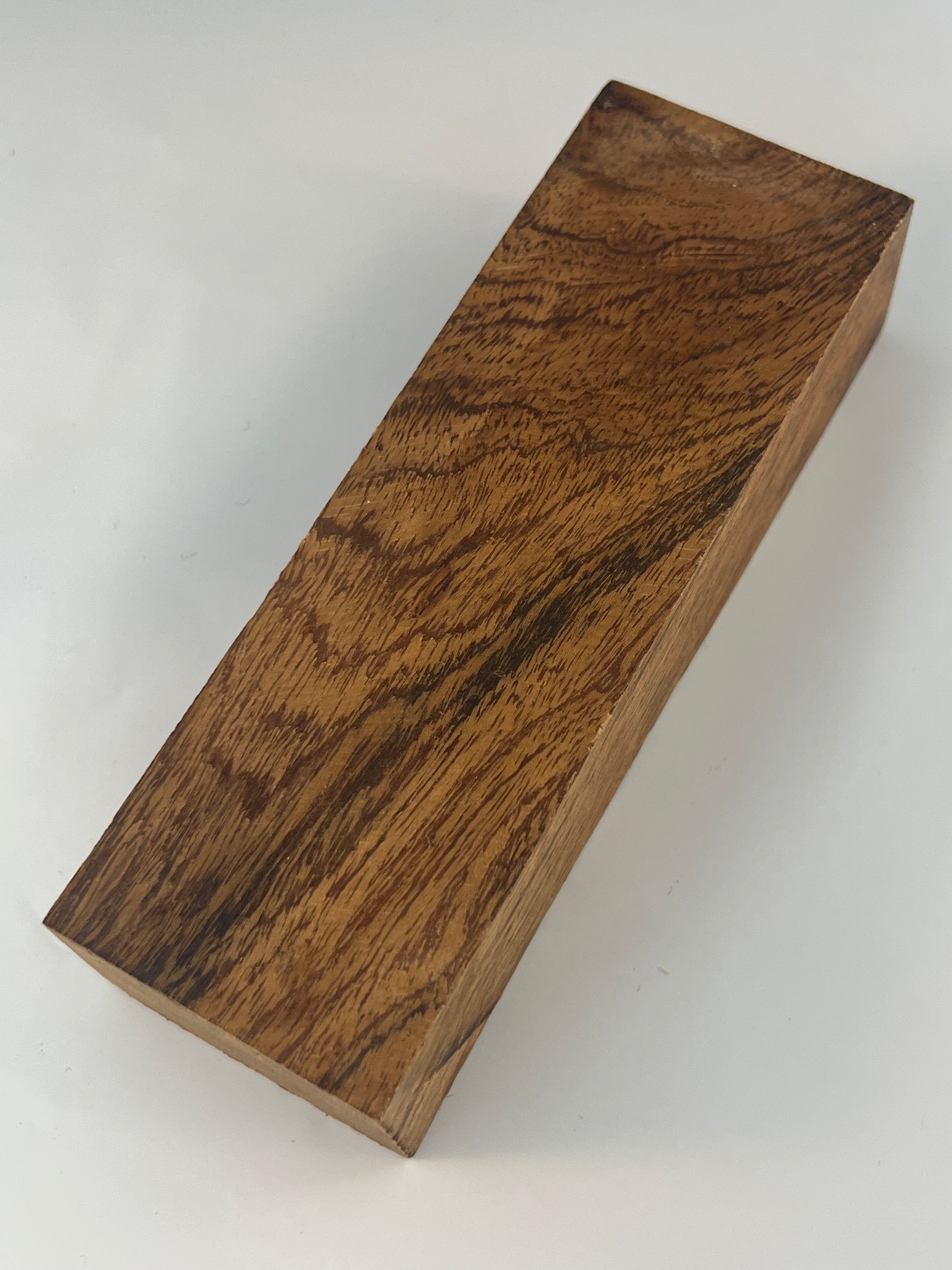 Flame poplar/knot Black B-66 - Stabilized shaft blank