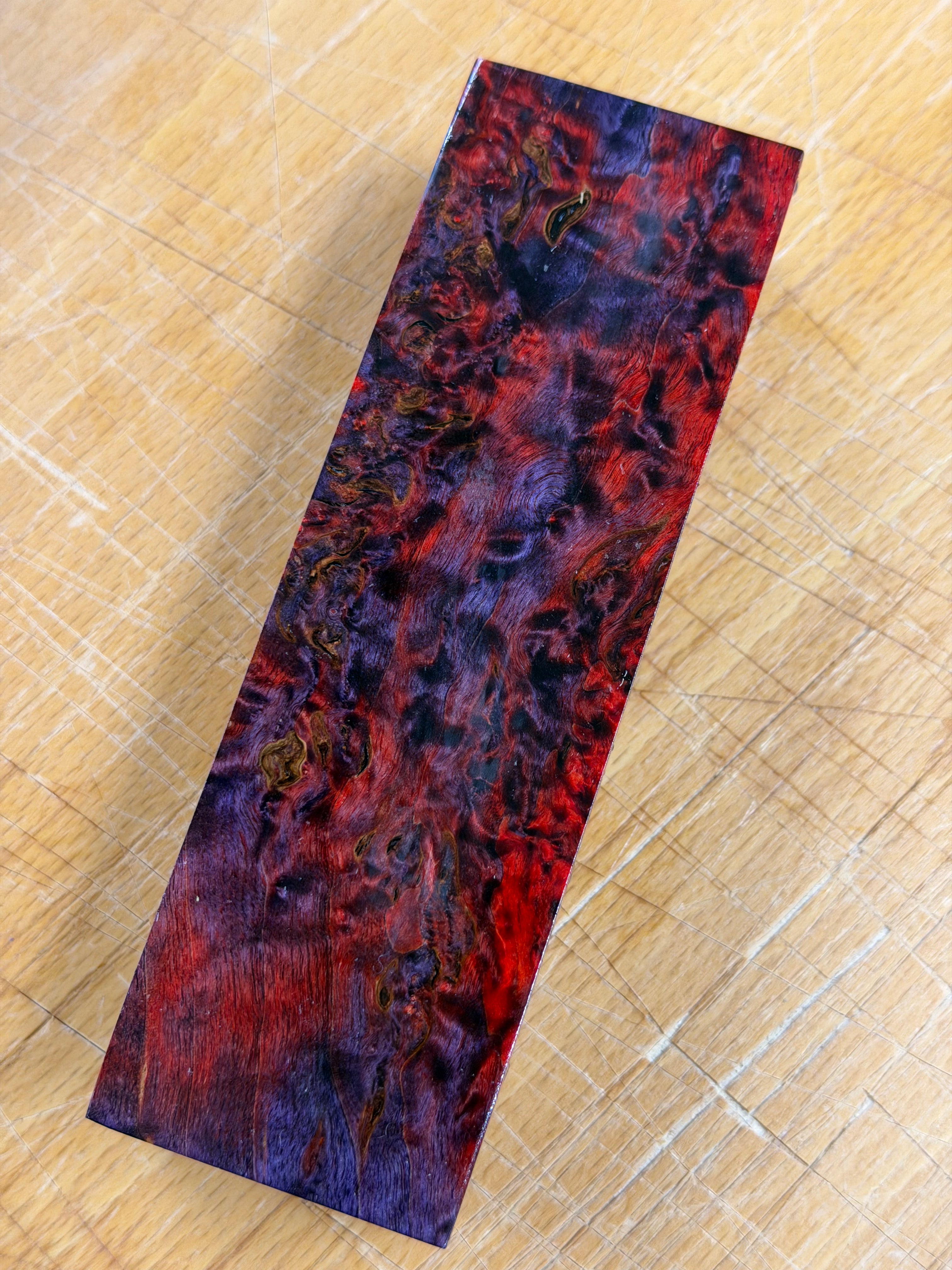Masurian Birch Karelian Red Black (Stabilized)