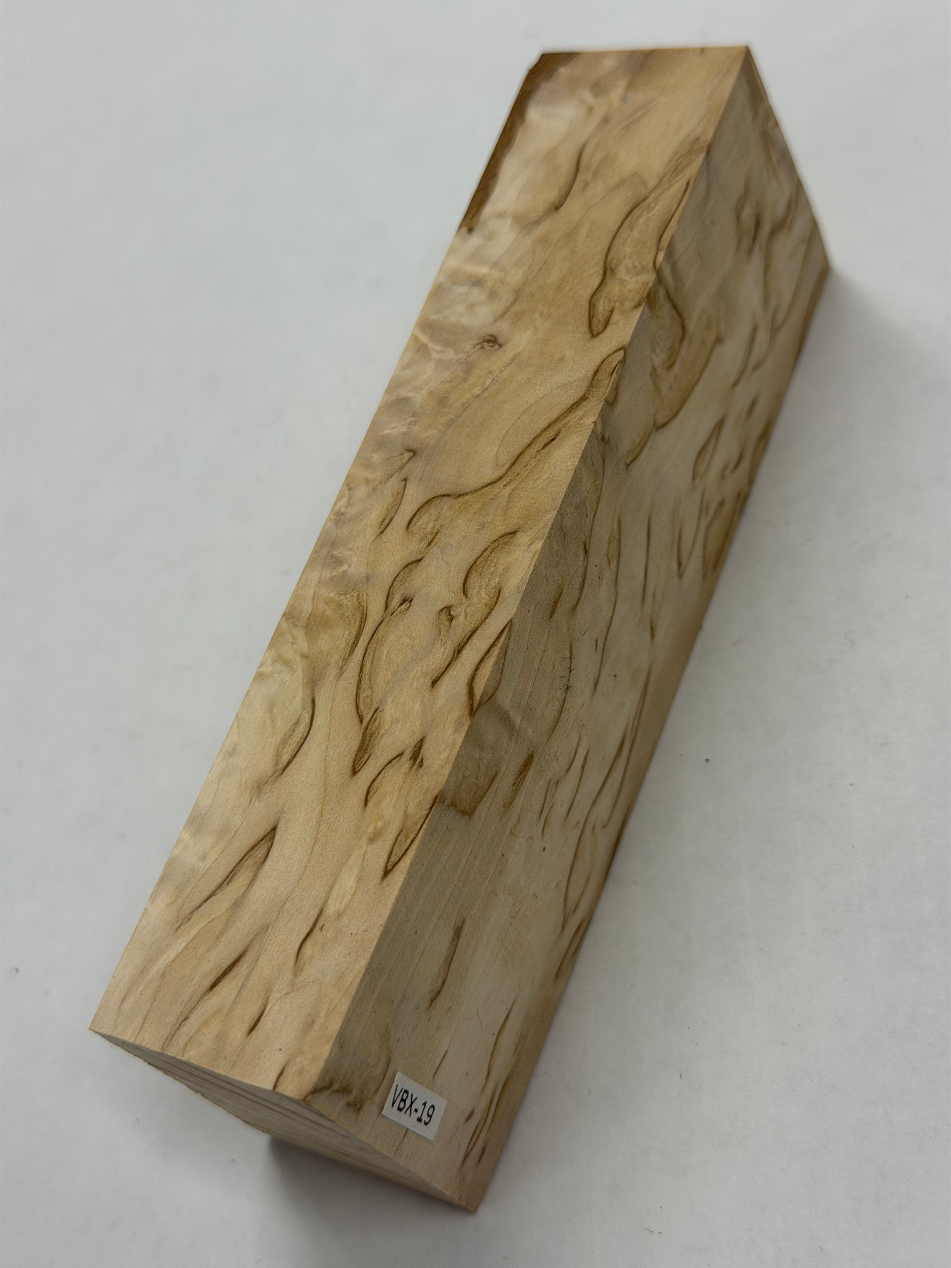 Valbjørk masur birch VBX-19; 29x40x129mm