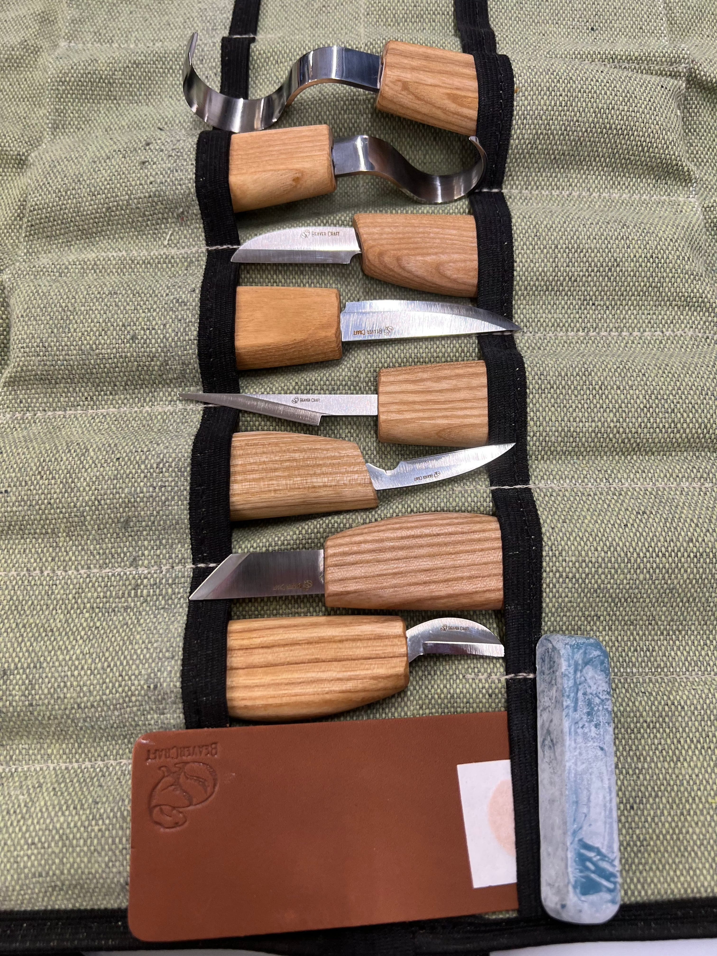 Wood carving kit S08 Beaver Craft