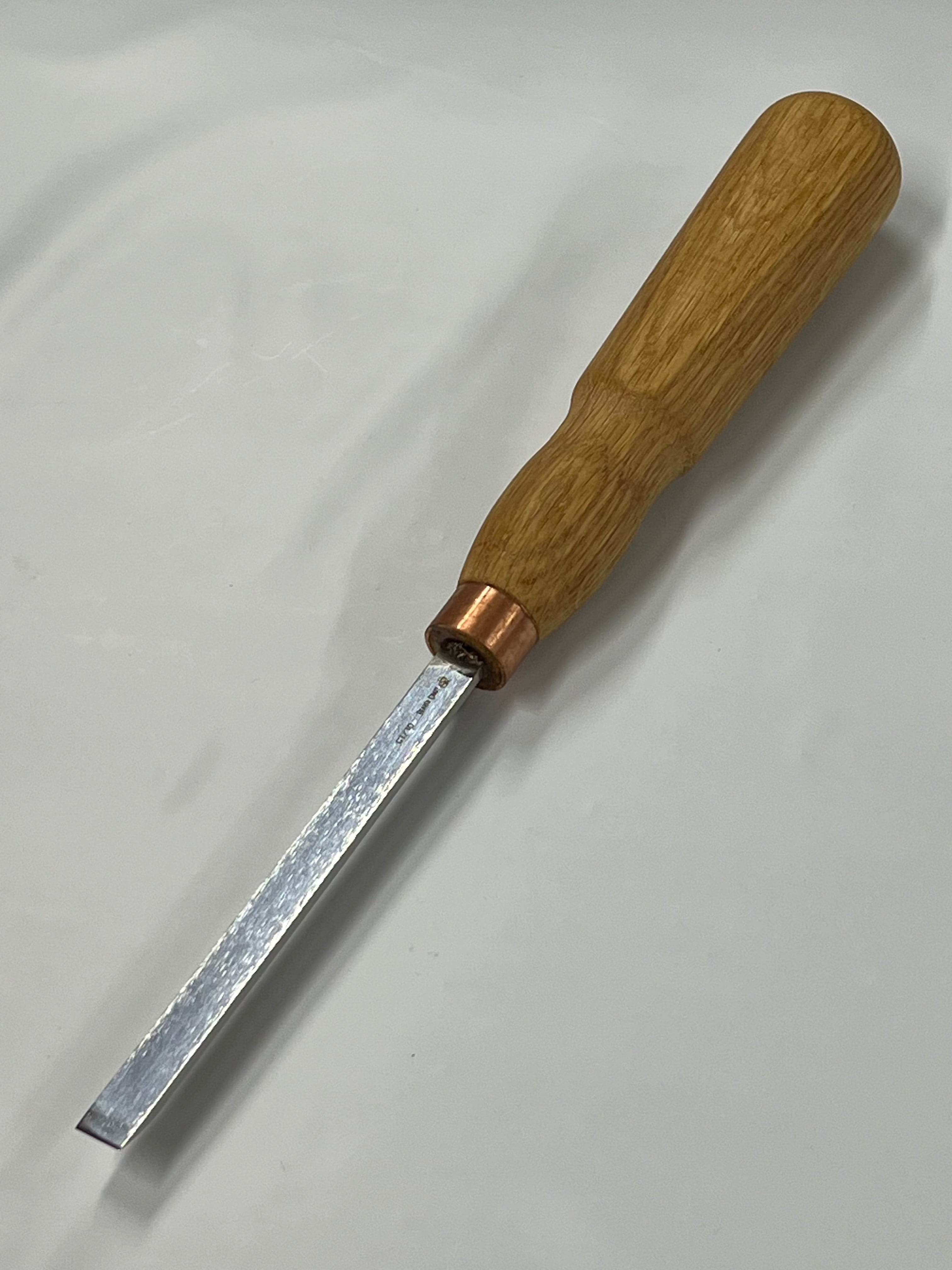 Wood carving iron 130x10mm straight flat chisel