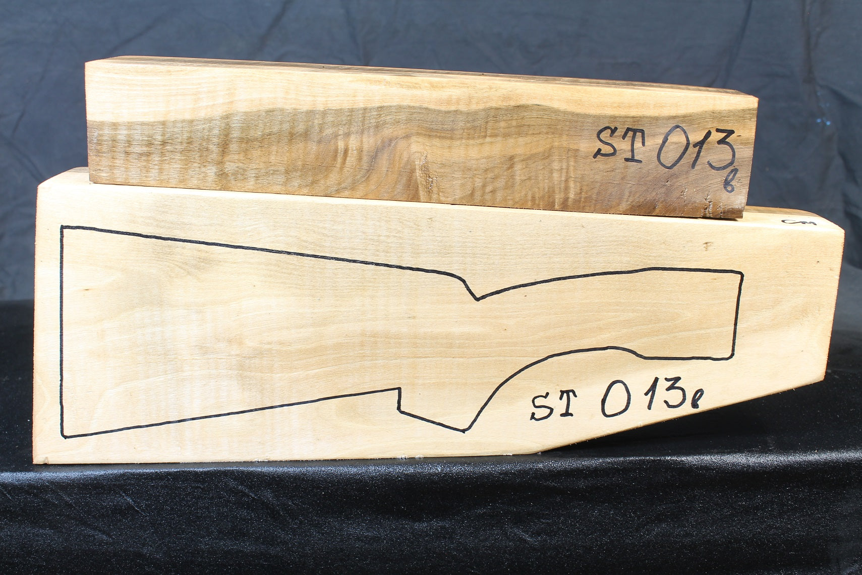 Shotgun Stock Blank Turkish Walnut Standard ST13