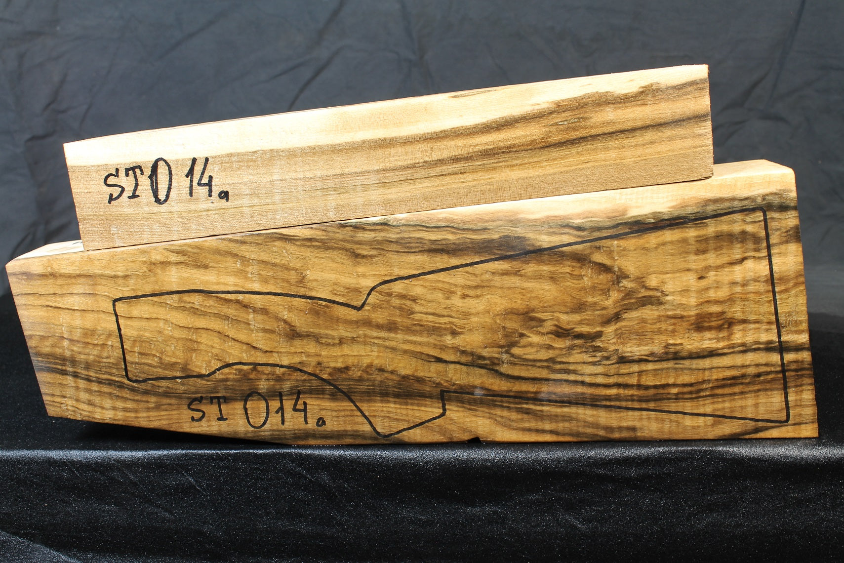 Shotgun Stock Blank Turkish Walnut Standard ST14