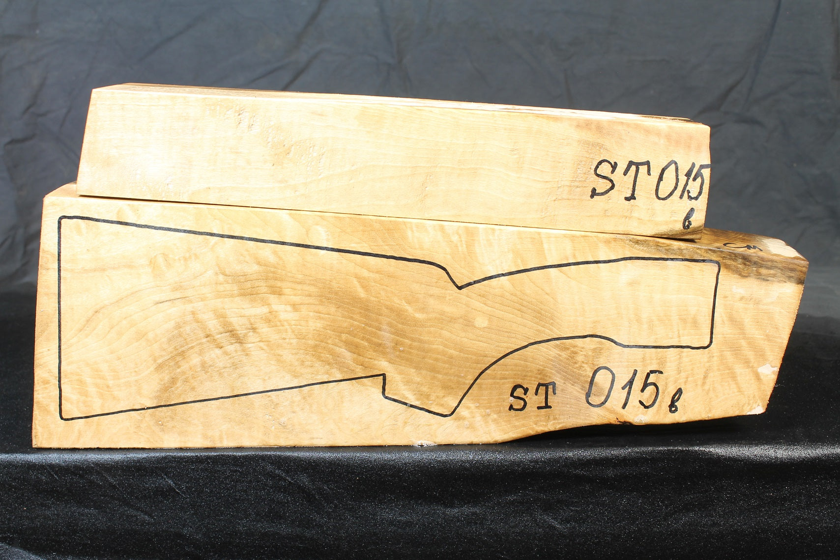 Shotgun Stock Blank Turkish Walnut Standard ST15