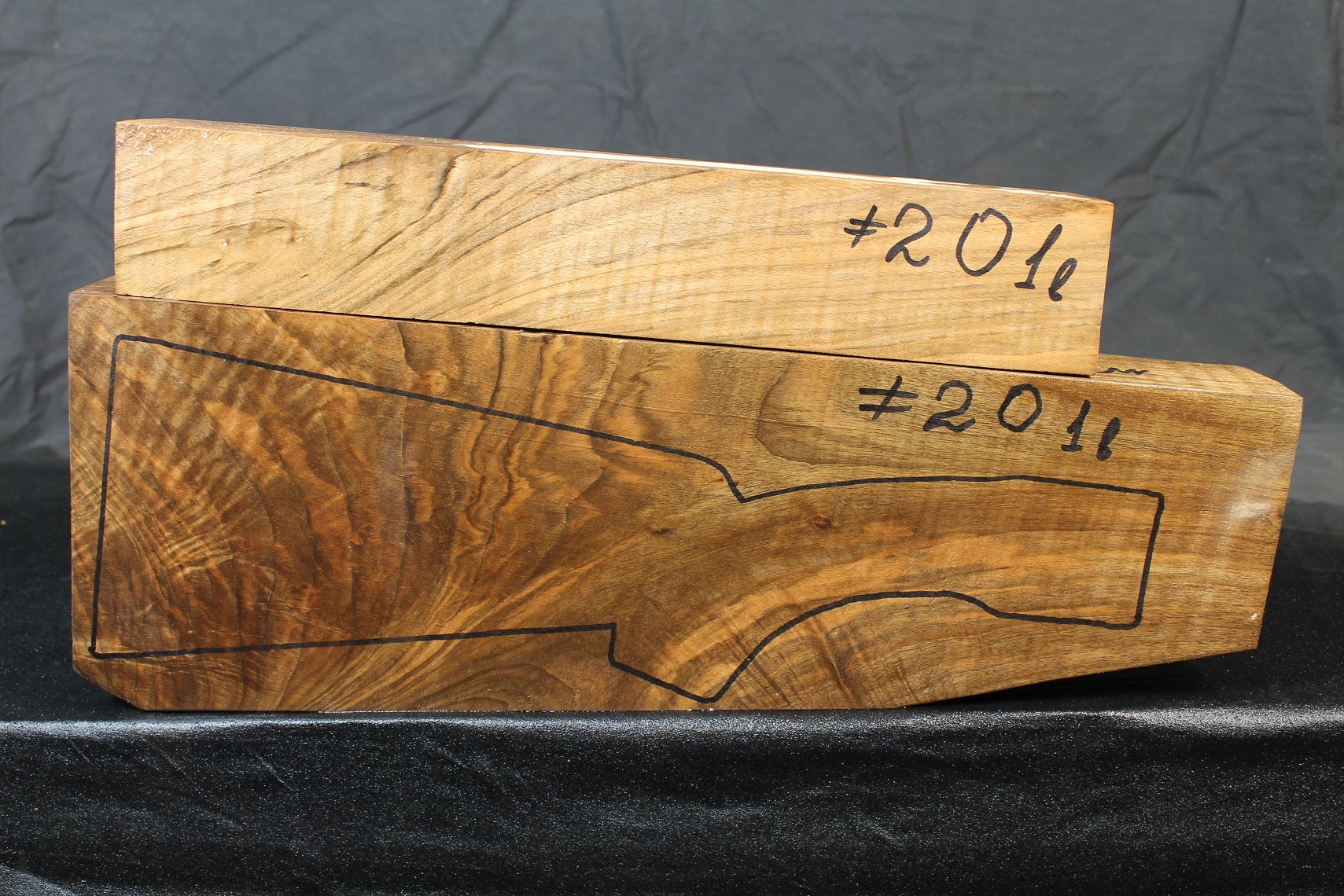 Shotgun Stock Blank Turkish Walnut Grade 3 #201