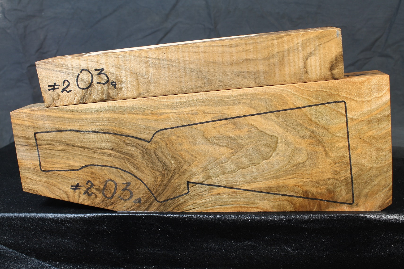 Shotgun Stock Blank Turkish Walnut Grade 2 #203