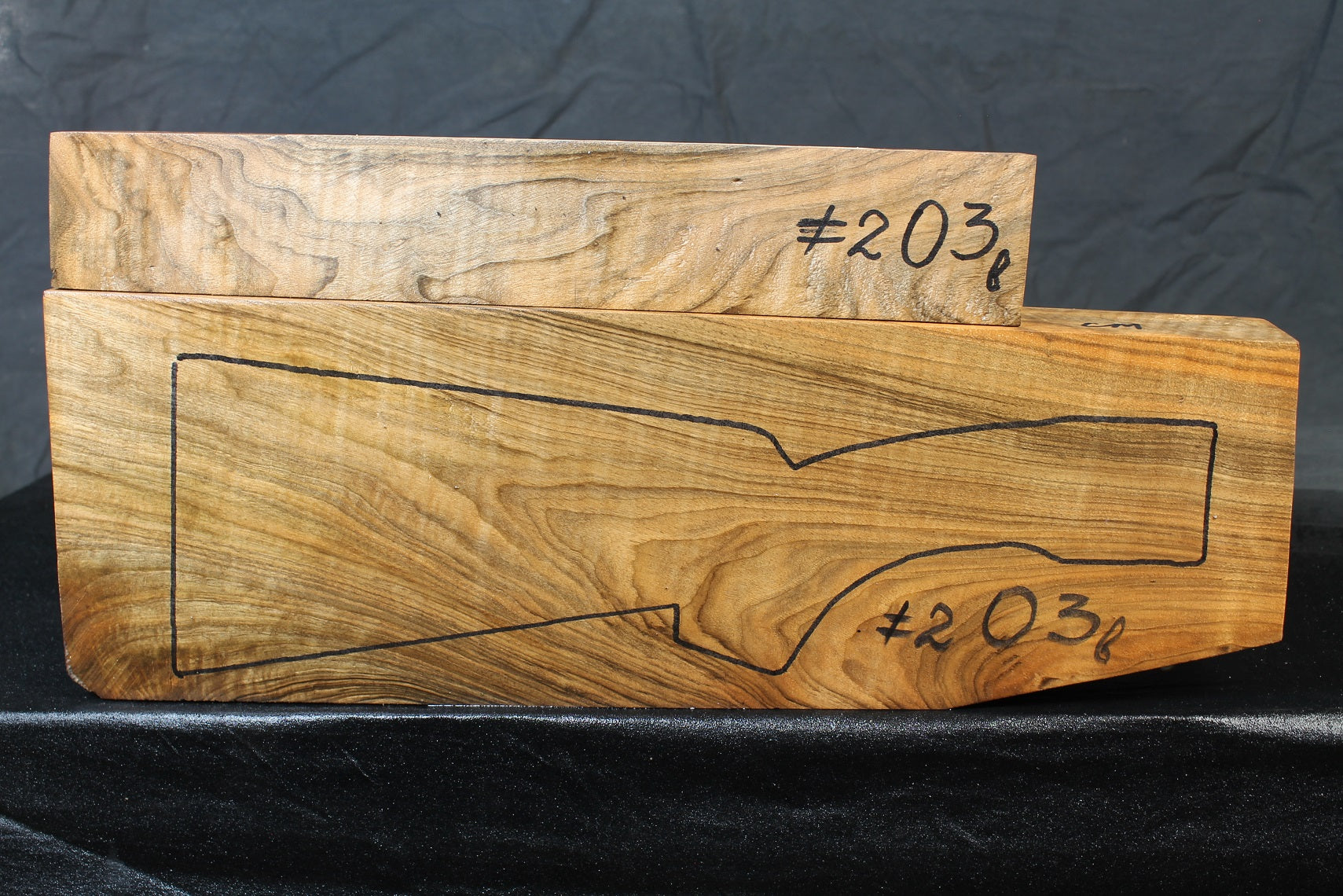 Shotgun Stock Blank Turkish Walnut Grade 2 #203