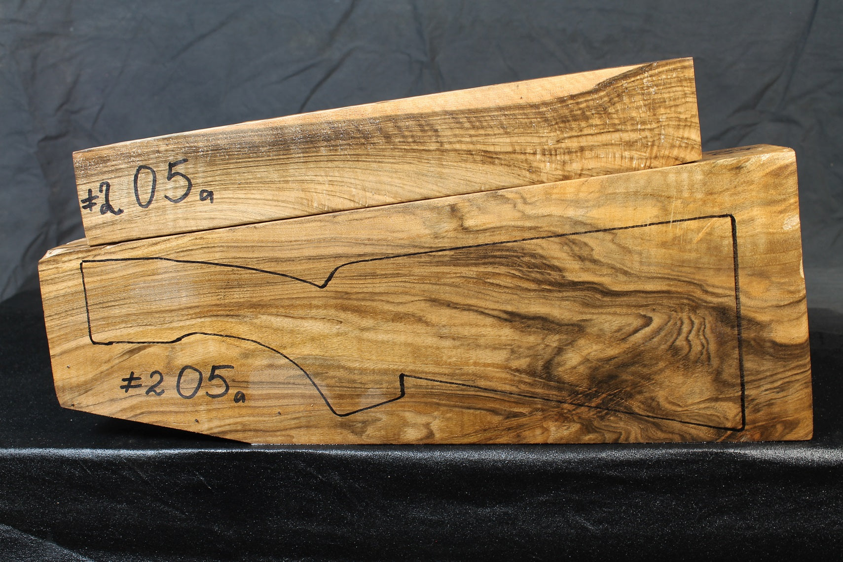 Shotgun Stock Blank Turkish Walnut Grade 2 #205