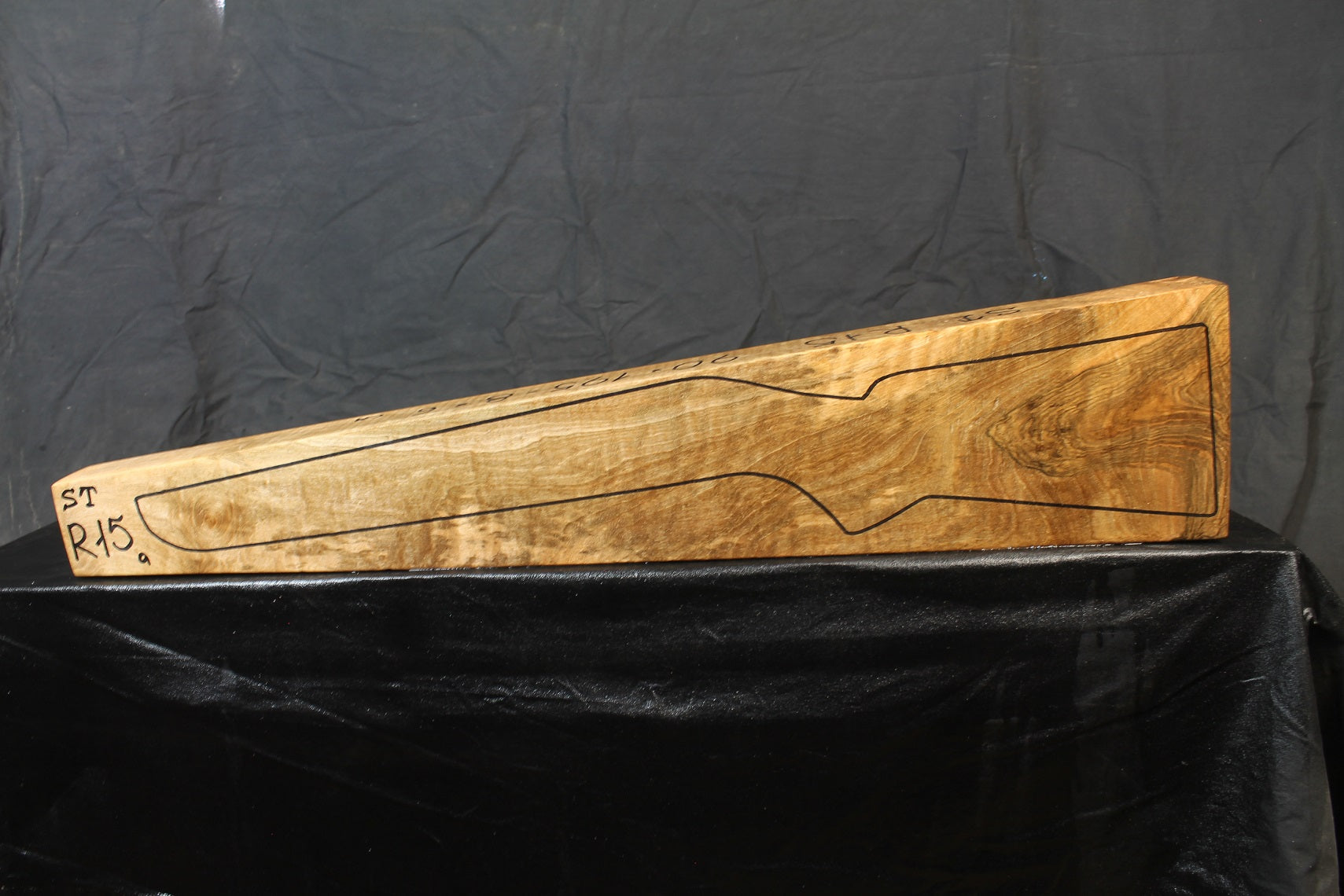 Rifle Stock Blank Turkish Walnut Standard STR15