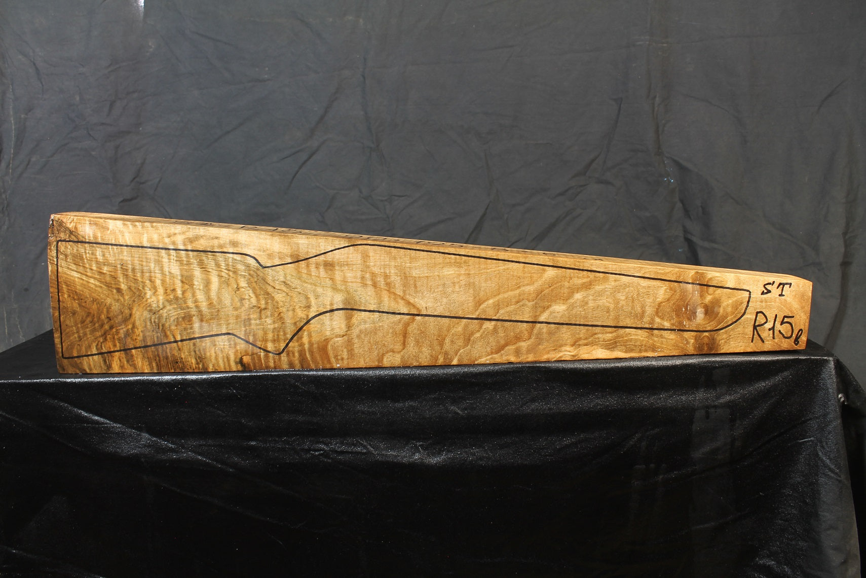 Rifle Stock Blank Turkish Walnut Standard STR15