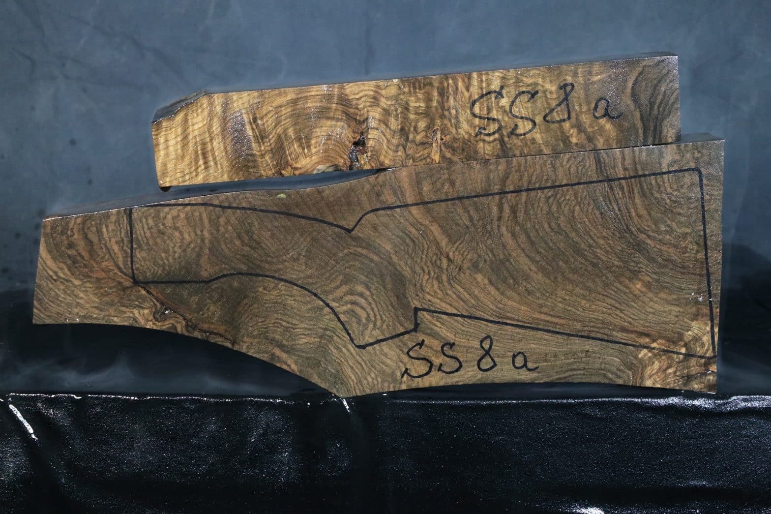 Shotgun Stock Blank Turkish Walnut Grade 3 SS8