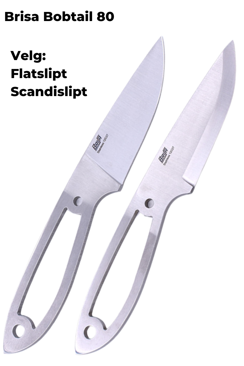 Brisa Bobtail 80 stainless blade